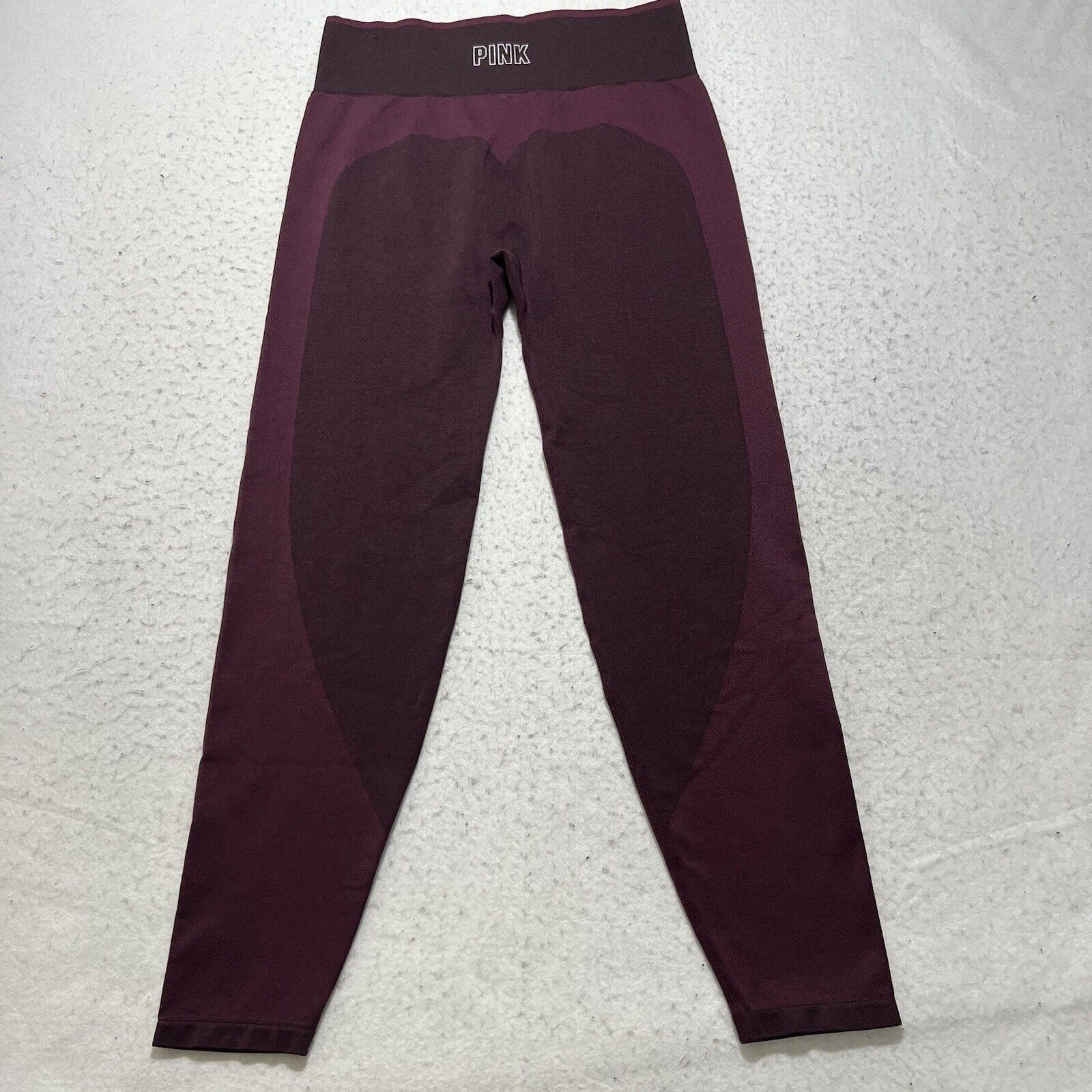 Victoria's Secret Victoria's Secret PINK Large Purple Capri Length Leggings Size 34" / US 12 / IT 48 - 5 Thumbnail