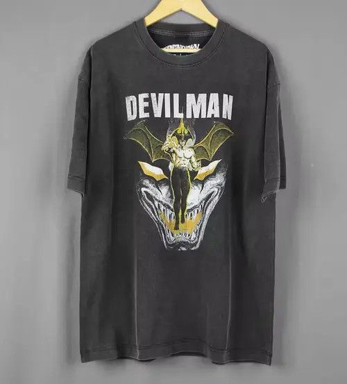 Japanese Brand Devilman Graphic Printed Cotton Tshirt Size US XXL / EU 58 / 5 - 1 Thumbnail