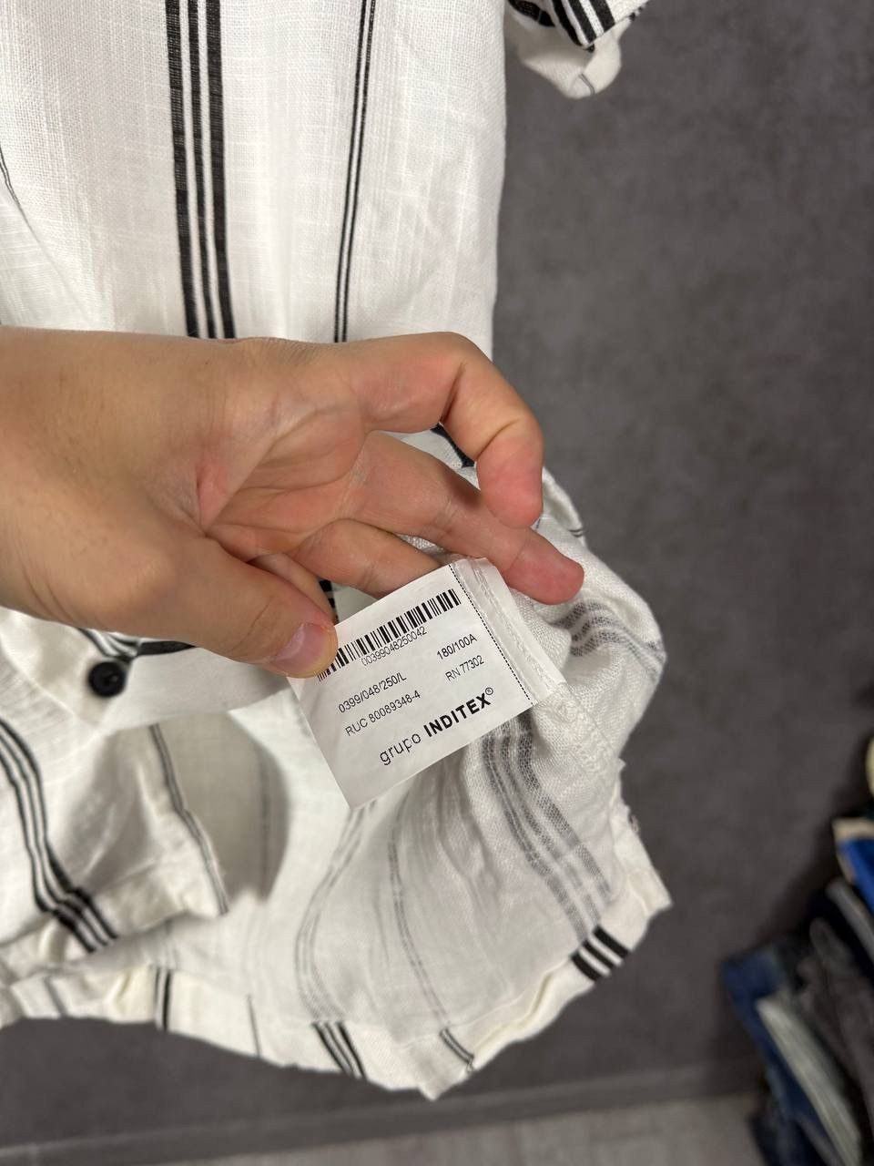 Zara Zara Man designer linen shirt Size US L / EU 52-54 / 3 - 4 Thumbnail
