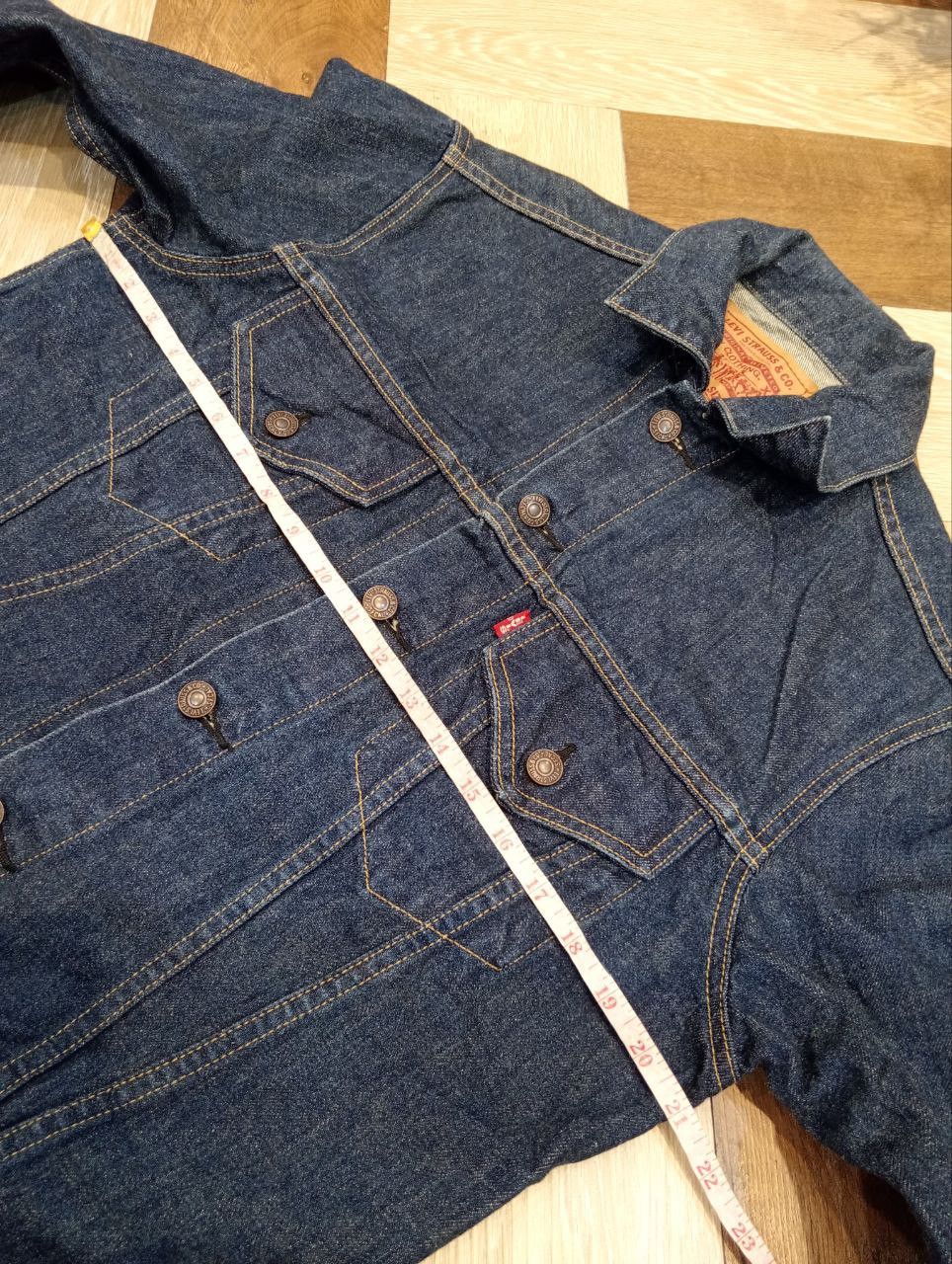 Levi's Vintage Clothing LEVI'S VINTAGE 71557 CAPITAL E BLUE DENIM JACKET - SIZE 40 Size US L / EU 52-54 / 3 - 15 Thumbnail