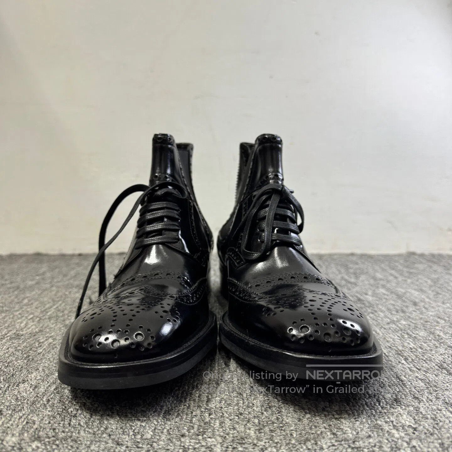 Other Carved leather boot| Size US 6.5 / EU 39-40 - 2 Thumbnail
