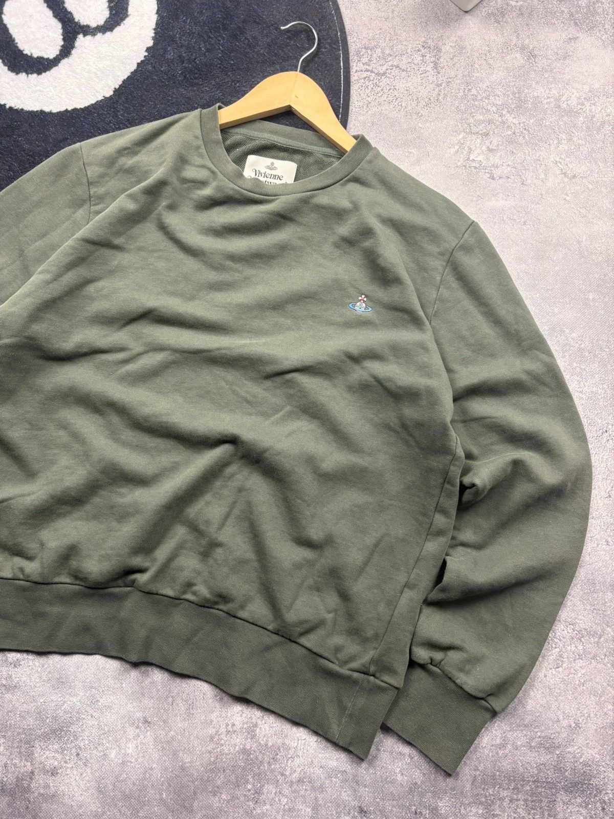Vivienne Westwood VIVIENNE WESTWOOD Vintage Mini Logo Luxury Sweatshirt Hype Size US L / EU 52-54 / 3 - 2 Thumbnail