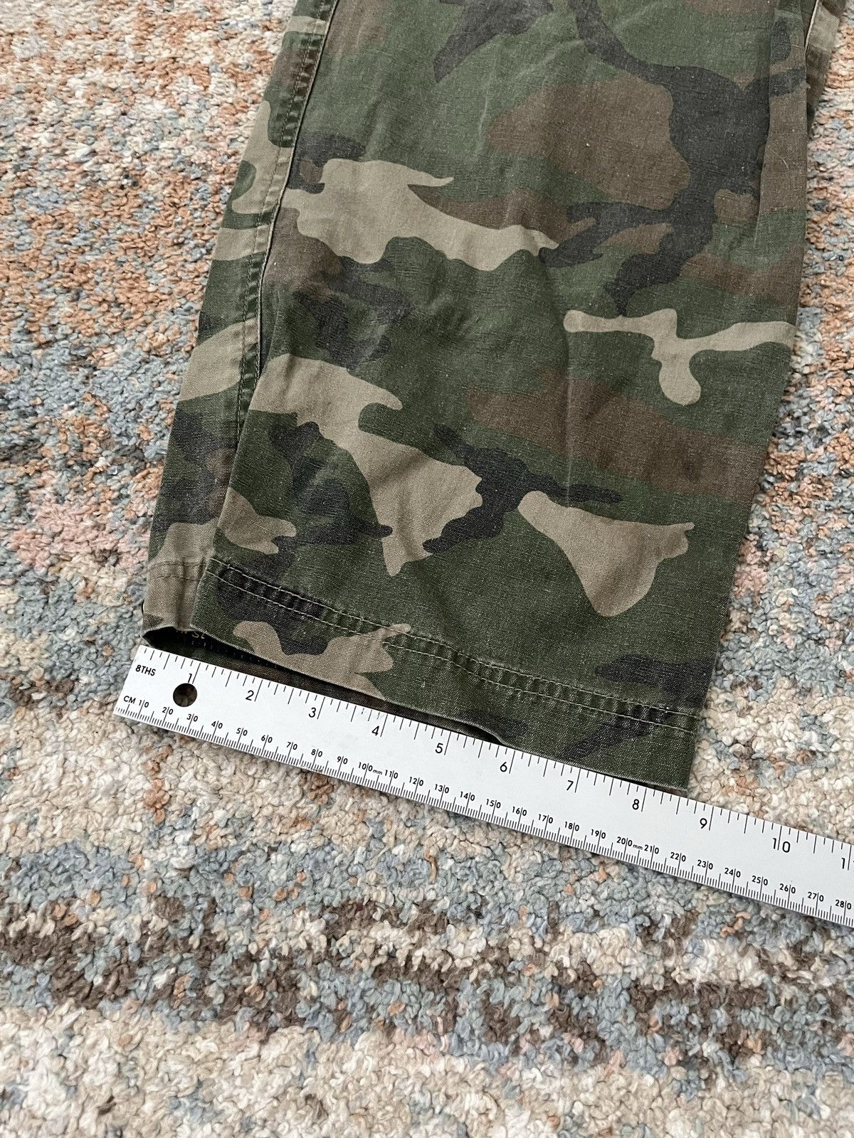 Vintage VTG Y2K Baggy Camo Cargo Pants 36x27 Size US 36 / EU 52 - 4 Thumbnail