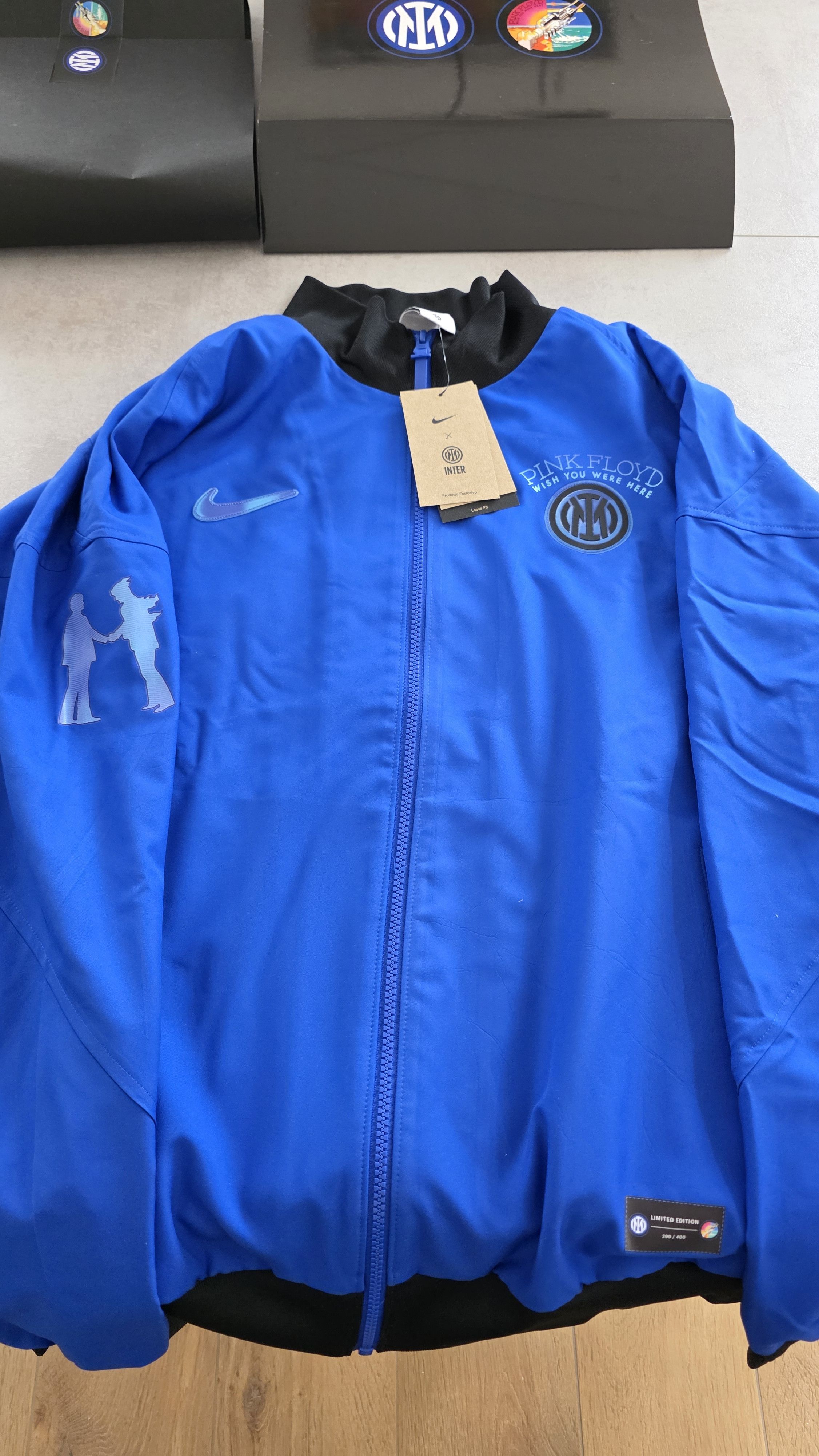 Nike [WORLDWIDE EXCLUSIVE] Inter Milan x Pink Floyd Anthem Jacket Size US L / EU 52-54 / 3 - 16 Thumbnail