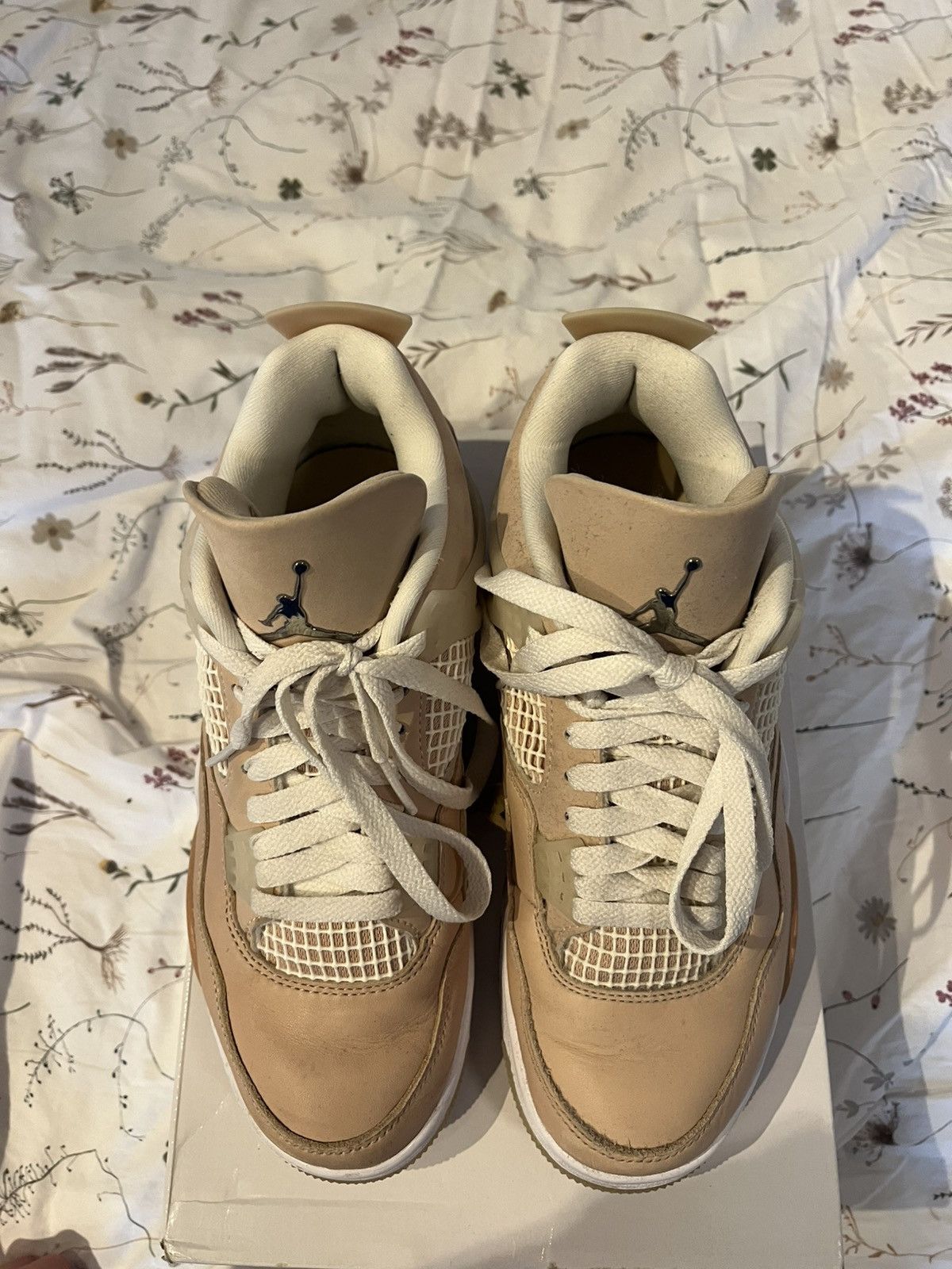 Nike Jordan 4 shimmer✨ Size US 8 / IT 38 - 6 Thumbnail