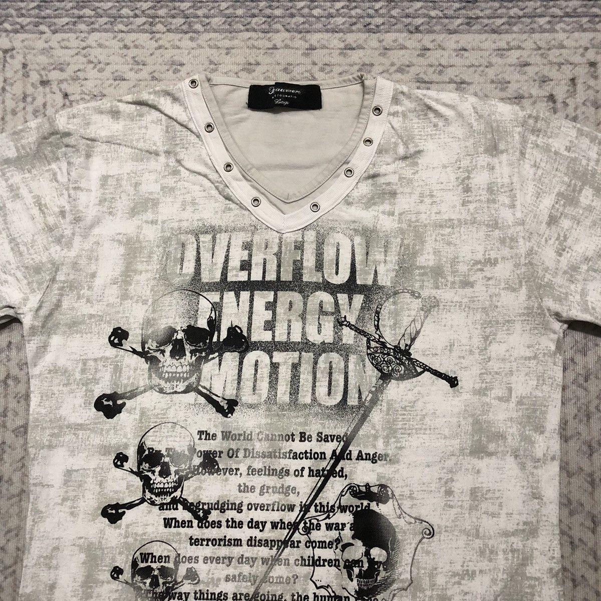 Japanese Brand Rare Japanese Brand Seditionaries/Punk Skull Tees Size US S / EU 44-46 / 1 - 2 Thumbnail