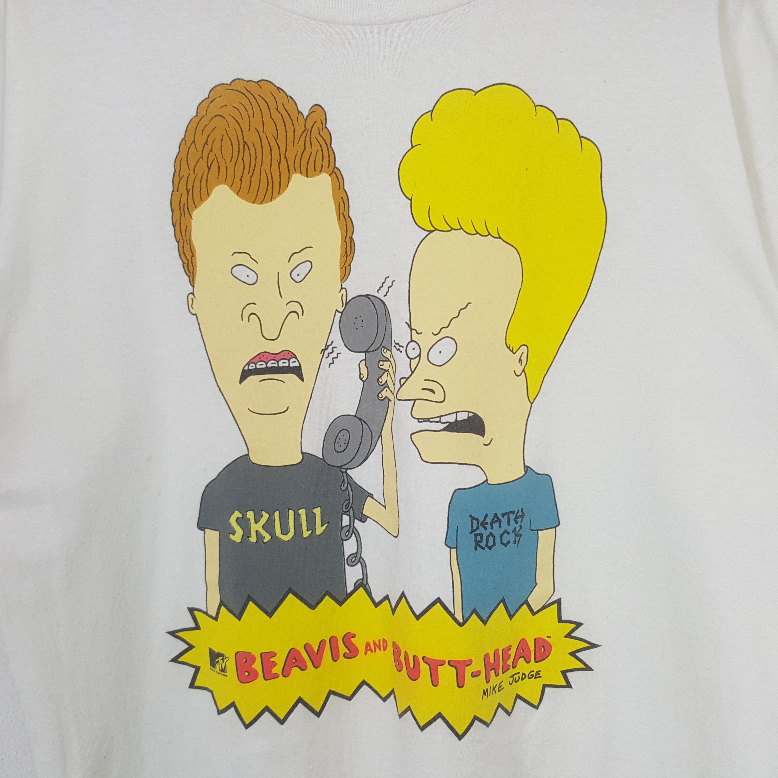 Delta Vintage Beavis And Butt-Head Cartoon Character Tshirt RR1 Size US XL / EU 56 / 4 - 2 Thumbnail