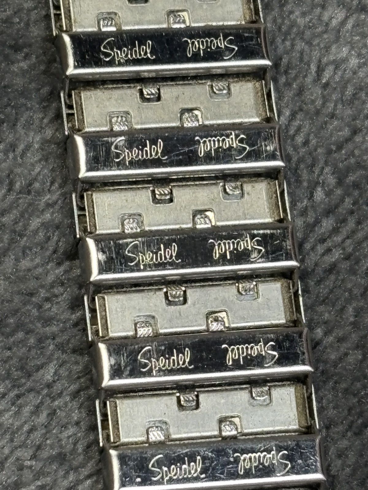 Other Vintage Speidel Expansion Stainless Steel Watch Band Size ONE SIZE - 6 Thumbnail