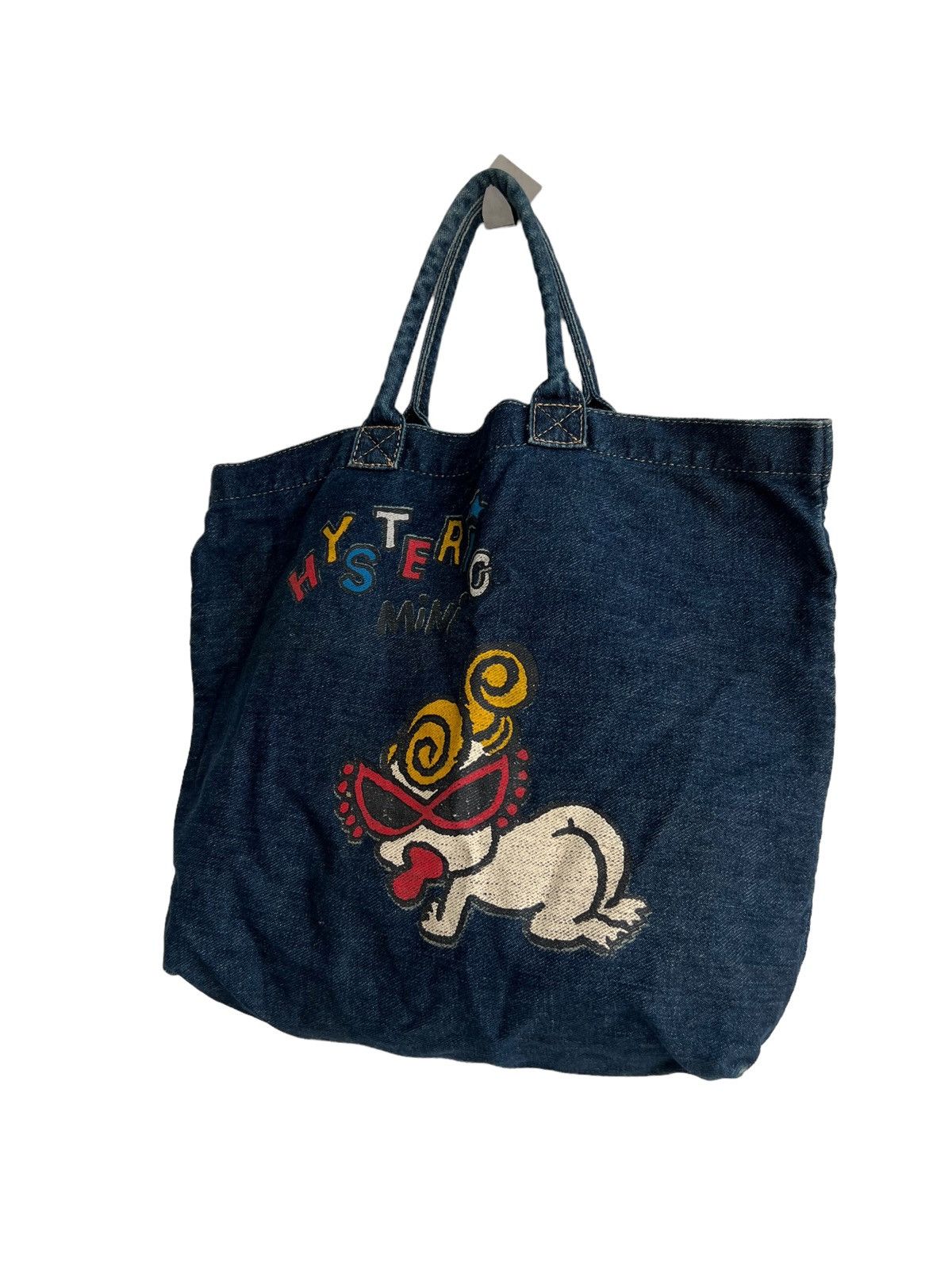 Hysteric Glamour 90s Hysteric Glamour Iconic ™️ Logo Indigo Dyed Shoulder Bag Size ONE SIZE - 5 Thumbnail