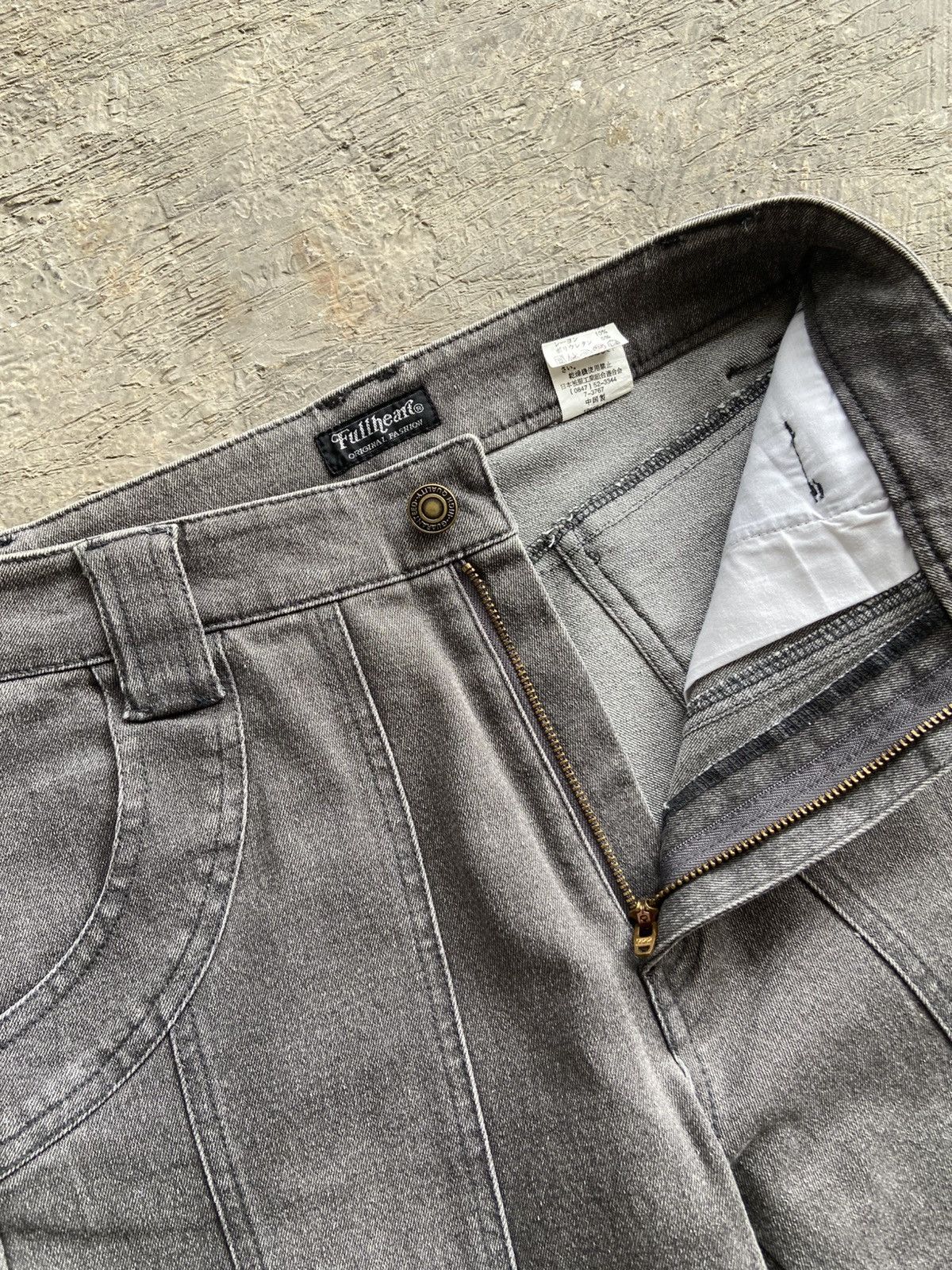 Japanese Brand 2000s Fullheart - LGB Style Flared Pants Size US 29 - 4 Thumbnail