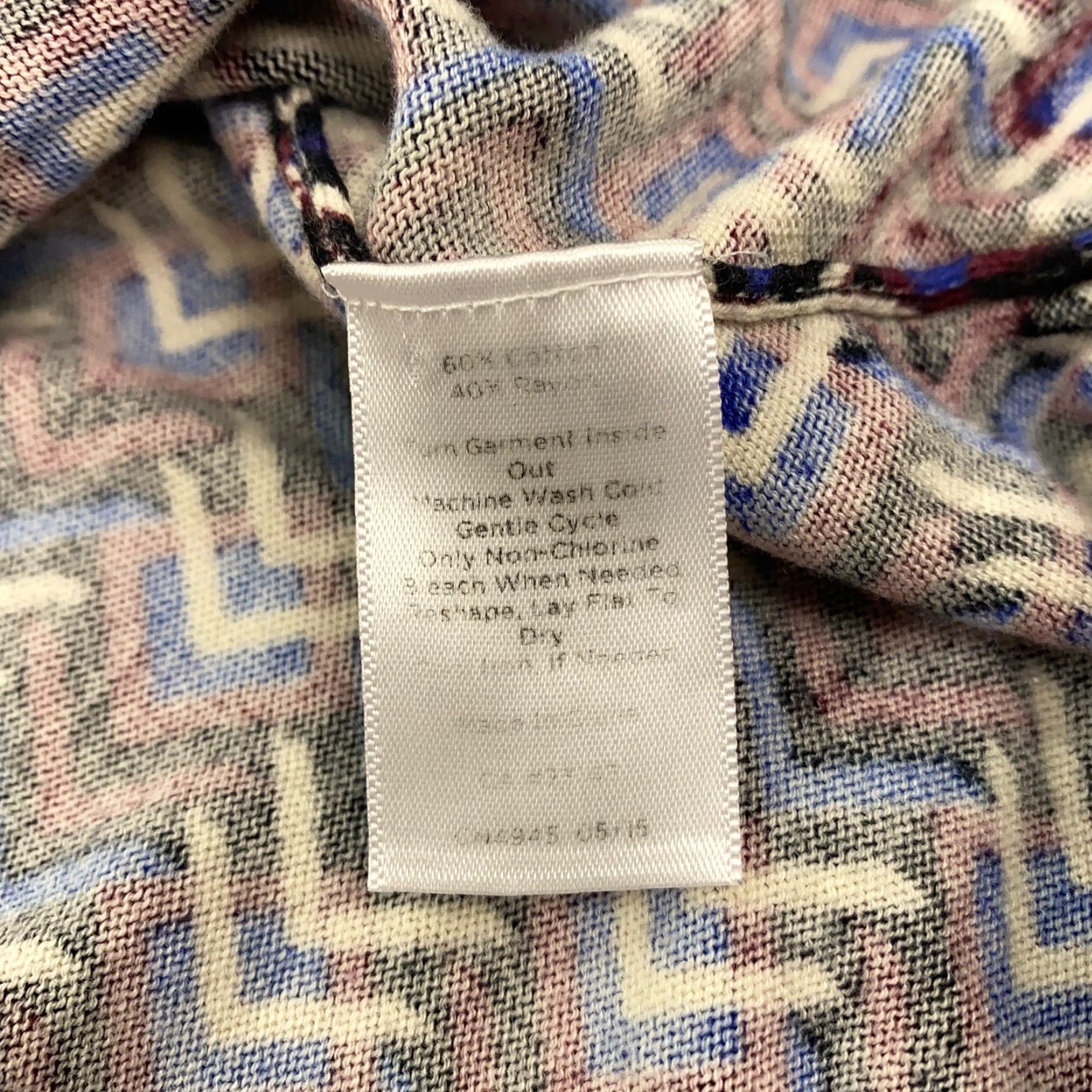 Talbots VINTAGE Talbots Cardigan Womens Petite XL Lightweight Button Up Geometric Knit Fall Winter Women Size XL / US 12-14 / IT 48-50 - 5 Thumbnail