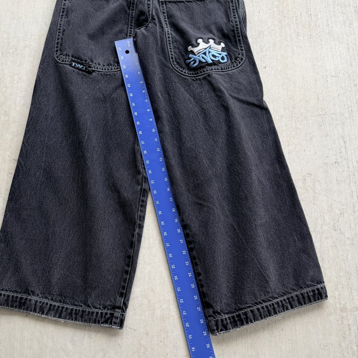 JNCO Vintage JNCO Twin Cannons Jeans 30x32 90s Baggy Wide Leg Size US 30 / EU 46 - 8 Thumbnail