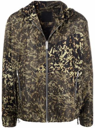 Givenchy o1loc1c0824 Hoodie in Golden Print Size US M / EU 48-50 / 2 - 1 Thumbnail