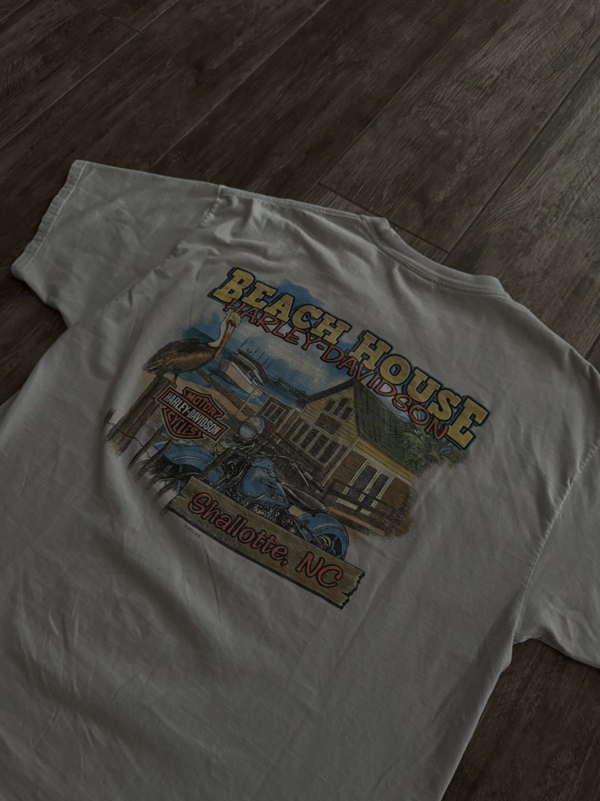 Harley Davidson × Vintage 2017 Harley-Davidson t shirt Size US XL / EU 56 / 4 - 2 Thumbnail