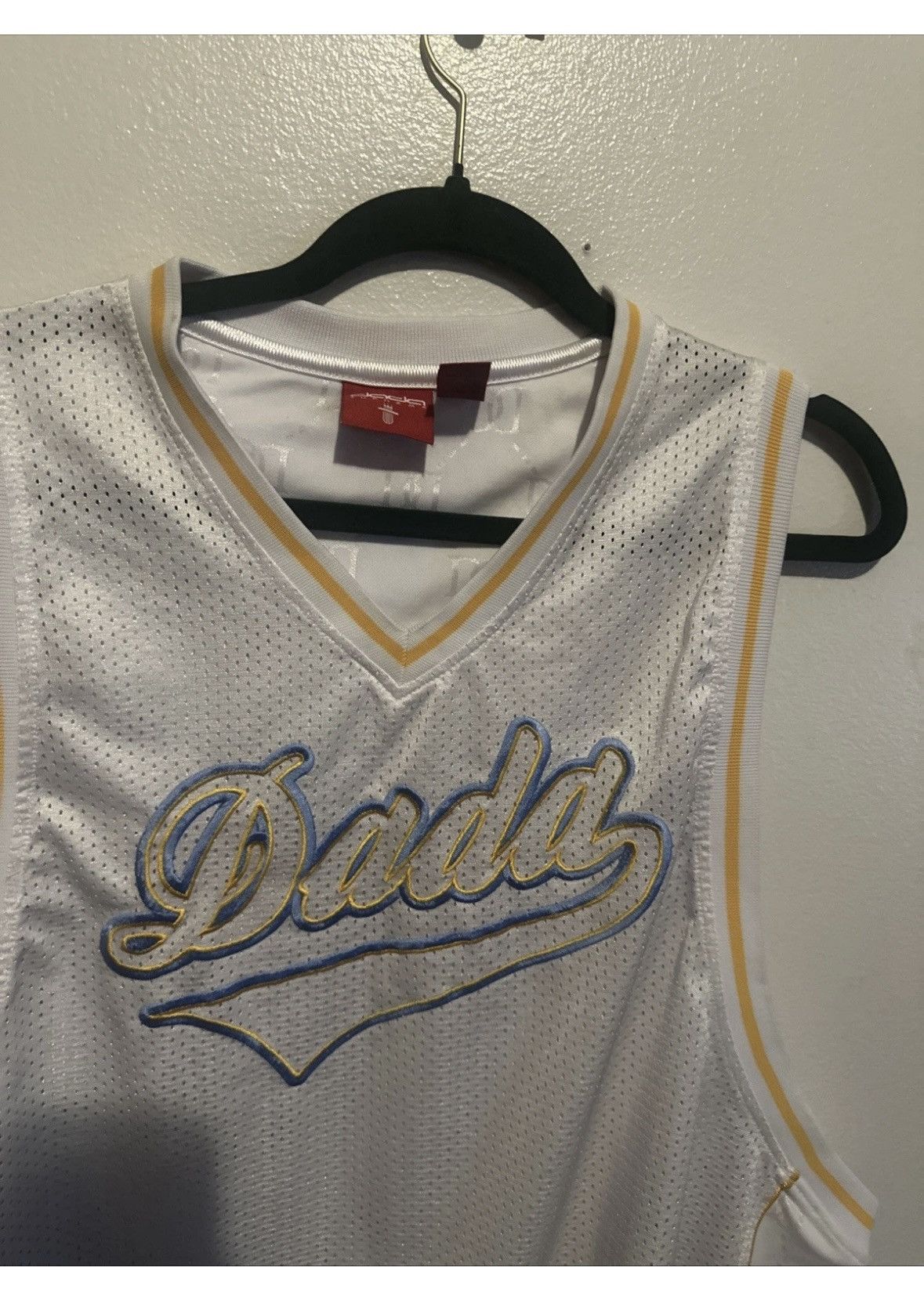 Vintage Men’s Y2K Dada Supreme Basketball Jersey White Very Rare Size US XXL / EU 58 / 5 - 3 Thumbnail
