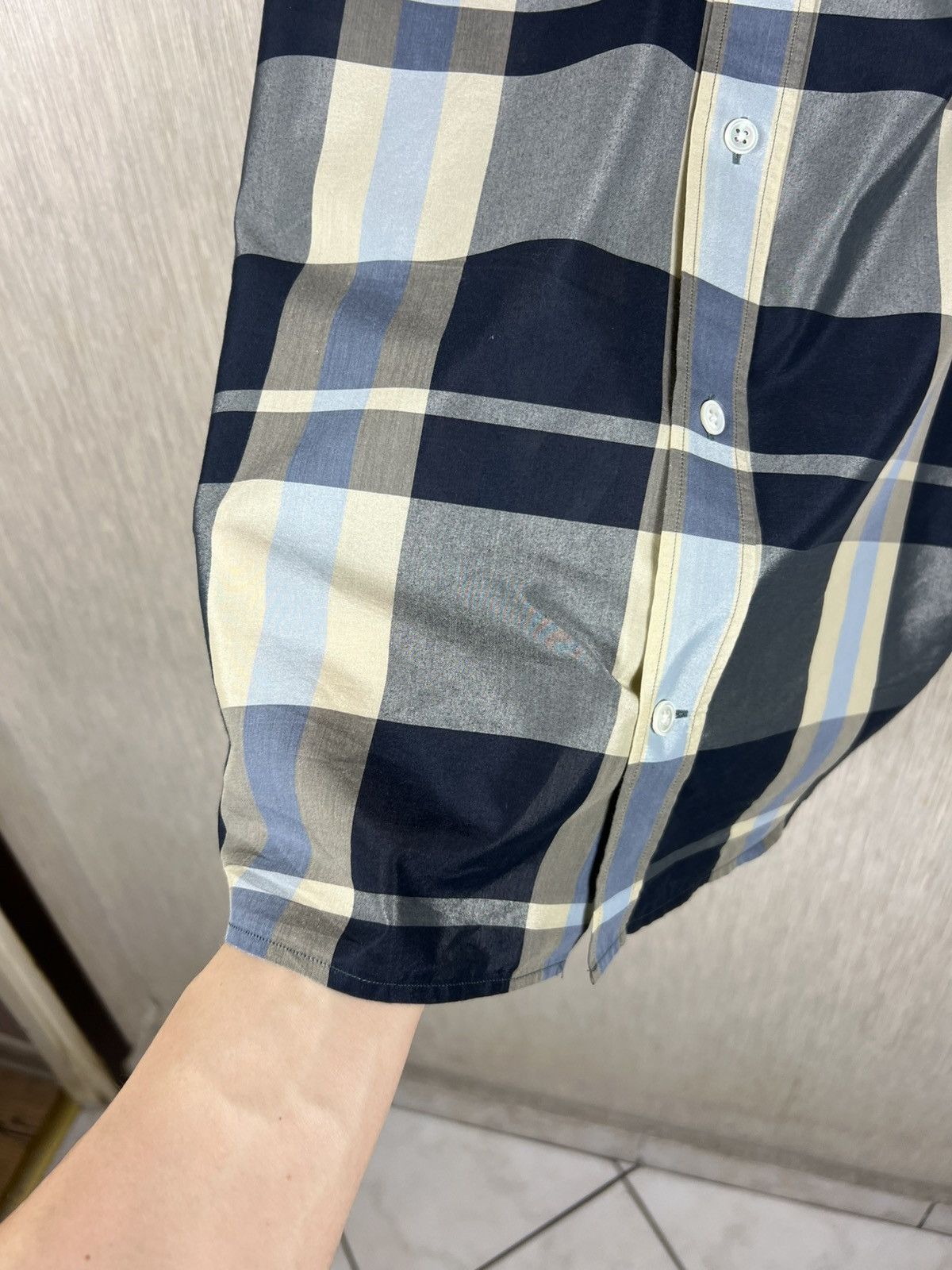 Acne Studios Acne Studios classic fit Jeffrey Mul Ch PSS16 checked shirt Size US L / EU 52-54 / 3 - 10 Thumbnail