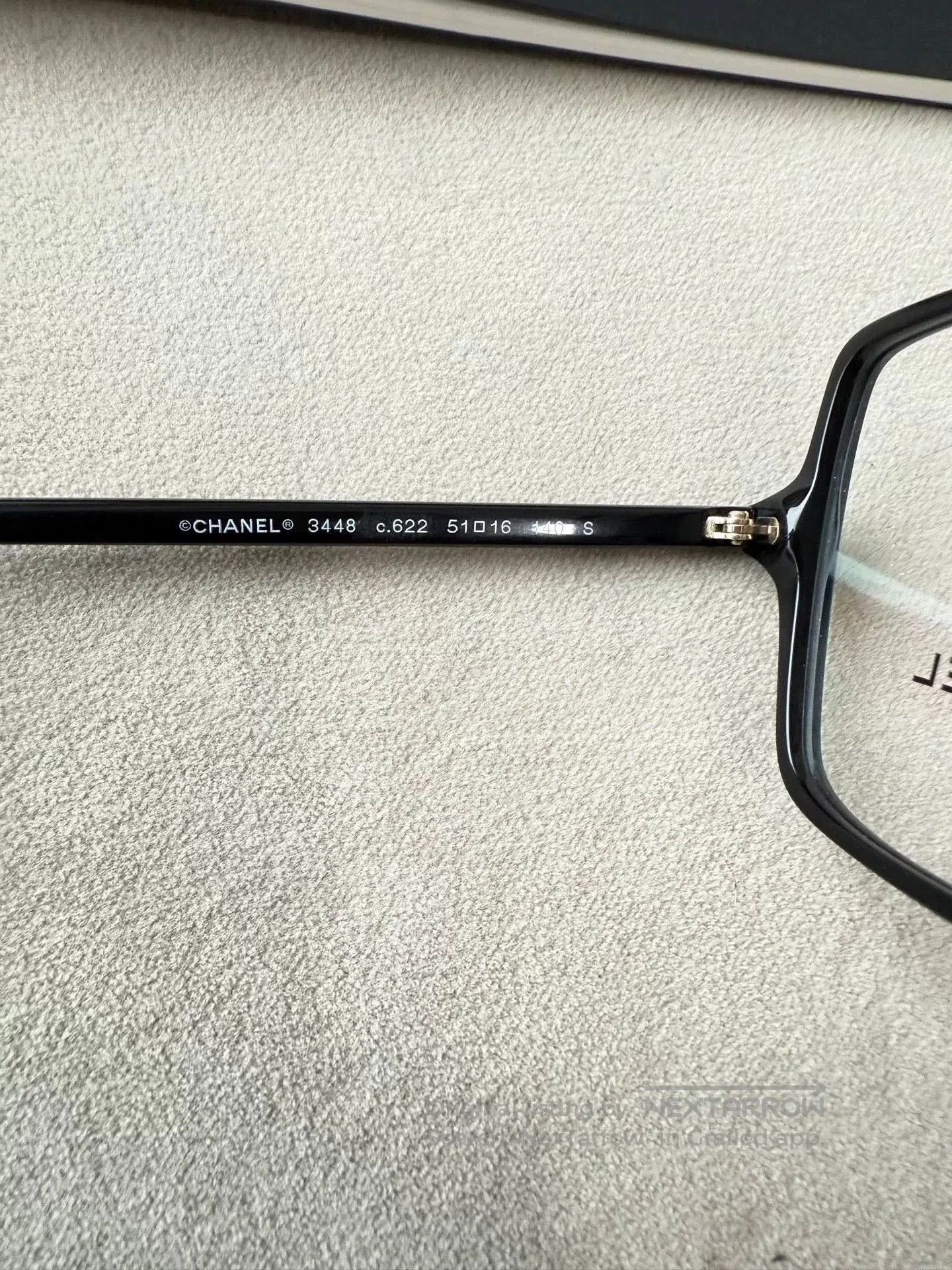 Chanel Chanel CH3448 Eyeglasses Frame. Size ONE SIZE - 4 Thumbnail