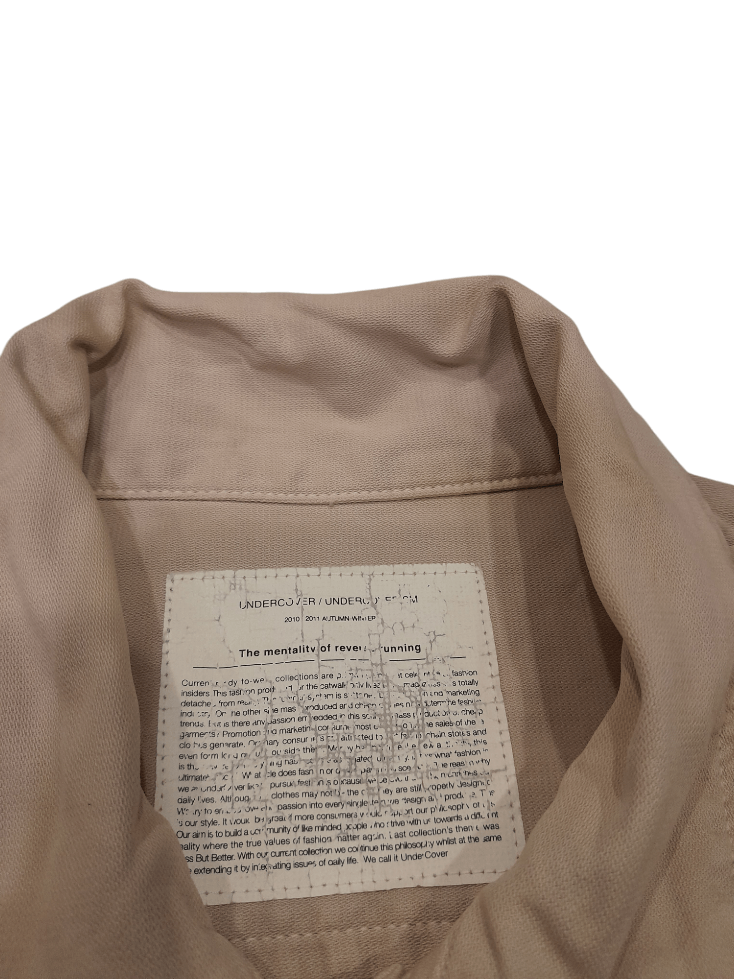 Undercover Undercover Jun Takahashi 2010/11 Mentality Jacket (F604) Size US M / EU 48-50 / 2 - 10 Thumbnail