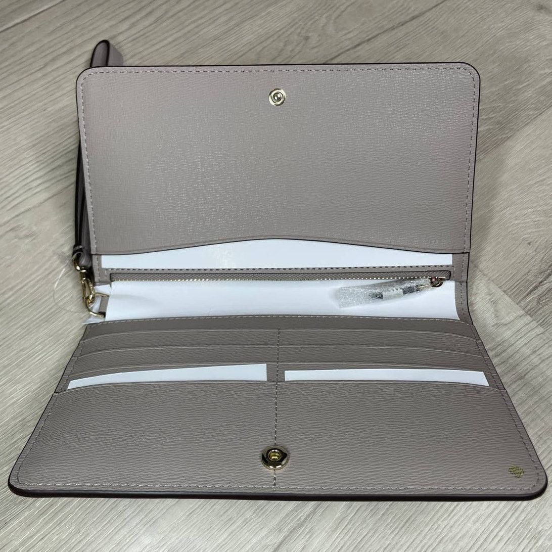 Kate Spade Kate Spade Darcy Clutch wallet wristlet Warm Taupe Size ONE SIZE - 6 Thumbnail