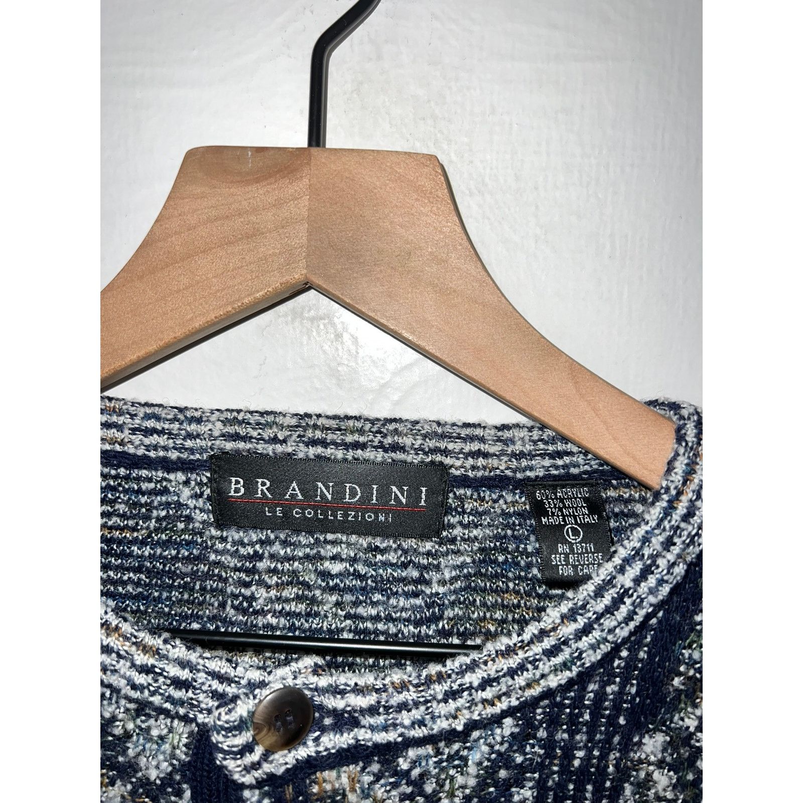 Vintage Vintage Brandini Sweater Le Collezioni Pullover Collection L Size US L / EU 52-54 / 3 - 8 Thumbnail