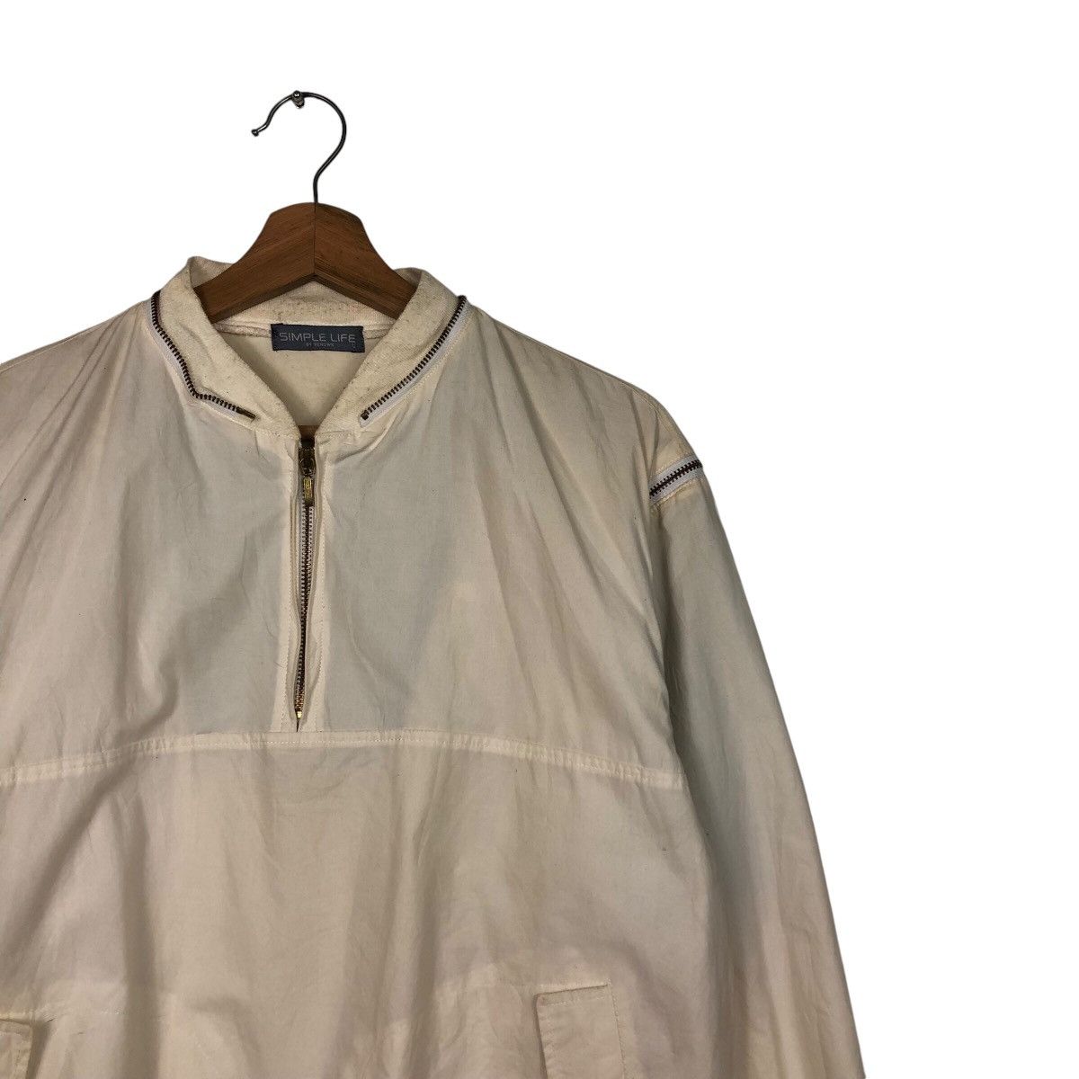 Issey Miyake 📌Vintage Bomber Jacket Simple Life Small Parts Size US L / EU 52-54 / 3 - 7 Thumbnail