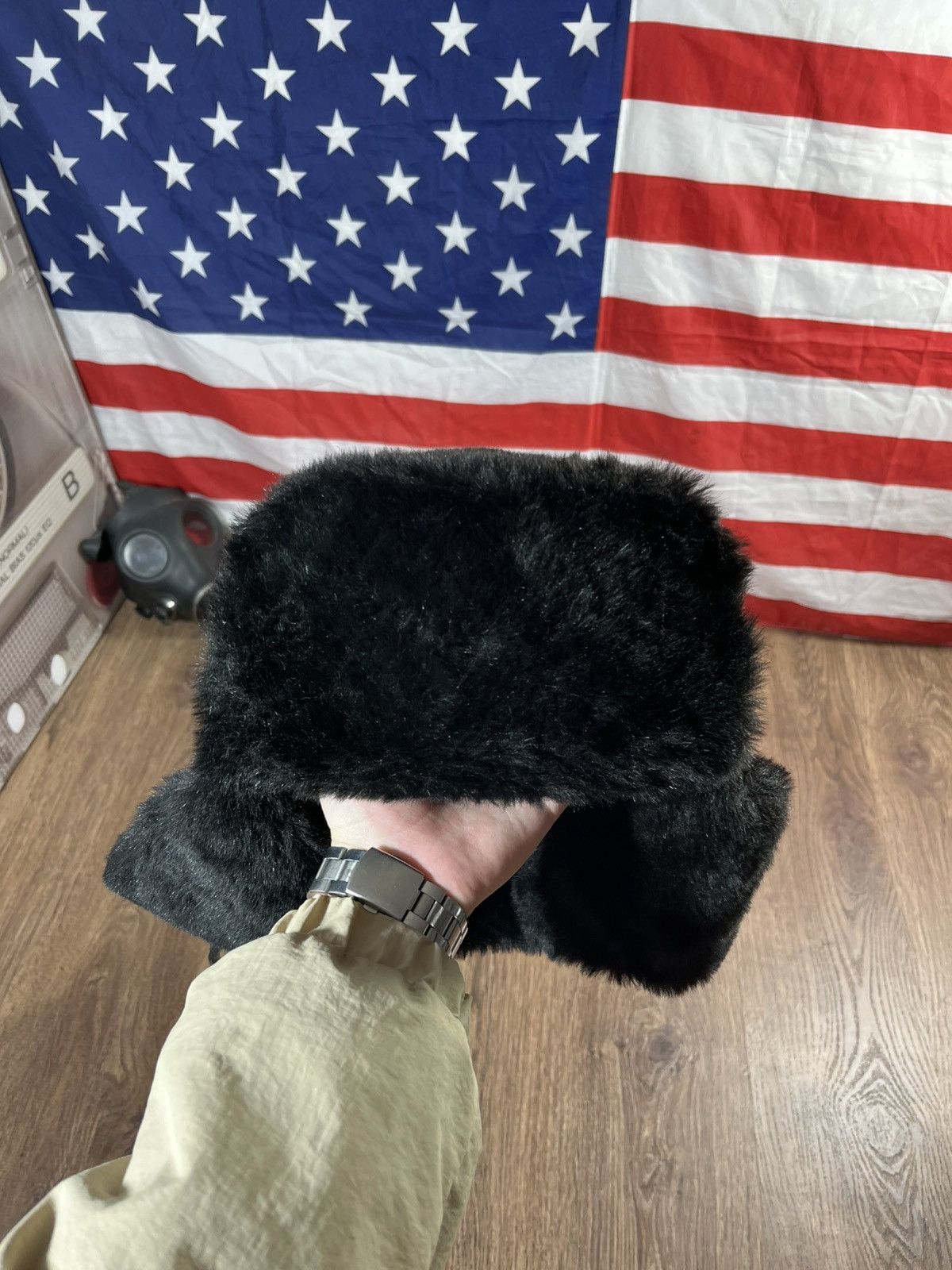Vintage Vintage Ushanka Hat Size ONE SIZE - 1 Thumbnail