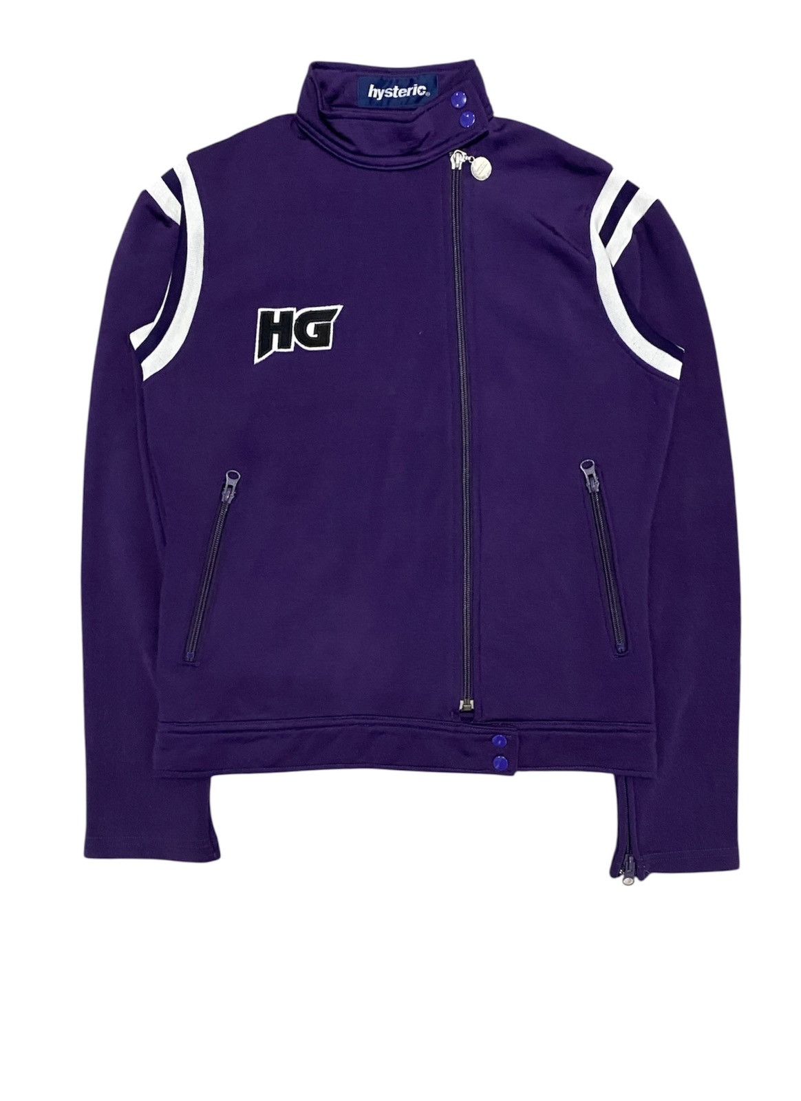 Hysteric Glamour 1990s Hysteric Asymmetrical Zipper HG logo Size M / US 6-8 / IT 42-44 - 1 Thumbnail