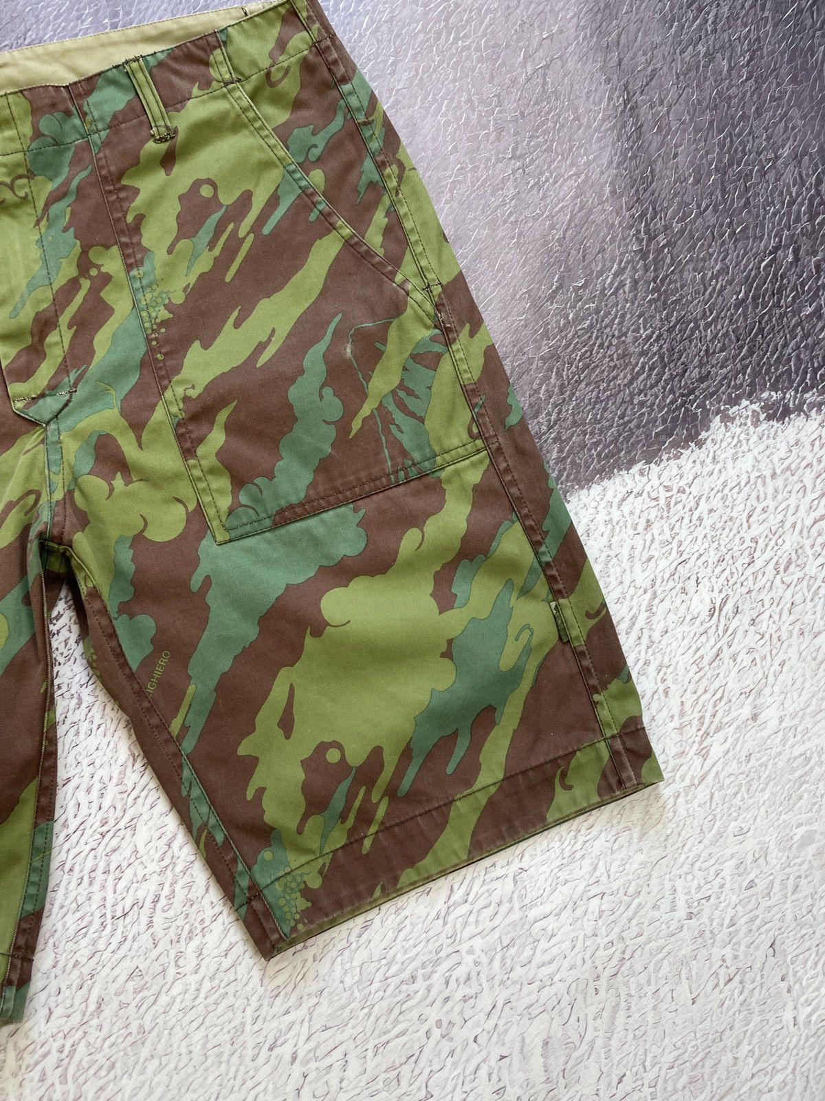 Japanese Brand × Maharishi Maharishi reversible camouflage/beige military shorts rare Size US 36 / EU 52 - 8 Thumbnail
