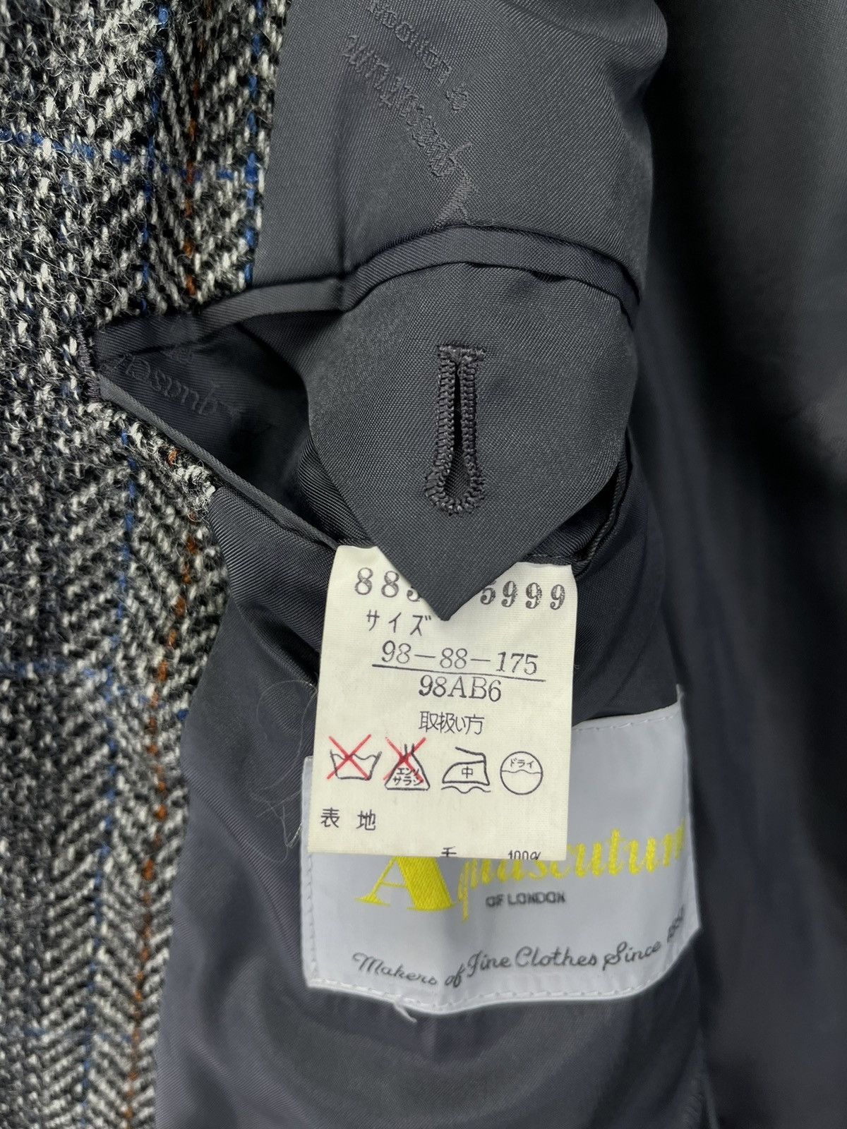 Aquascutum Vintage Aquascutum Luxury Wool Blazer Coat Jacket Size US M / EU 48-50 / 2 - 8 Thumbnail