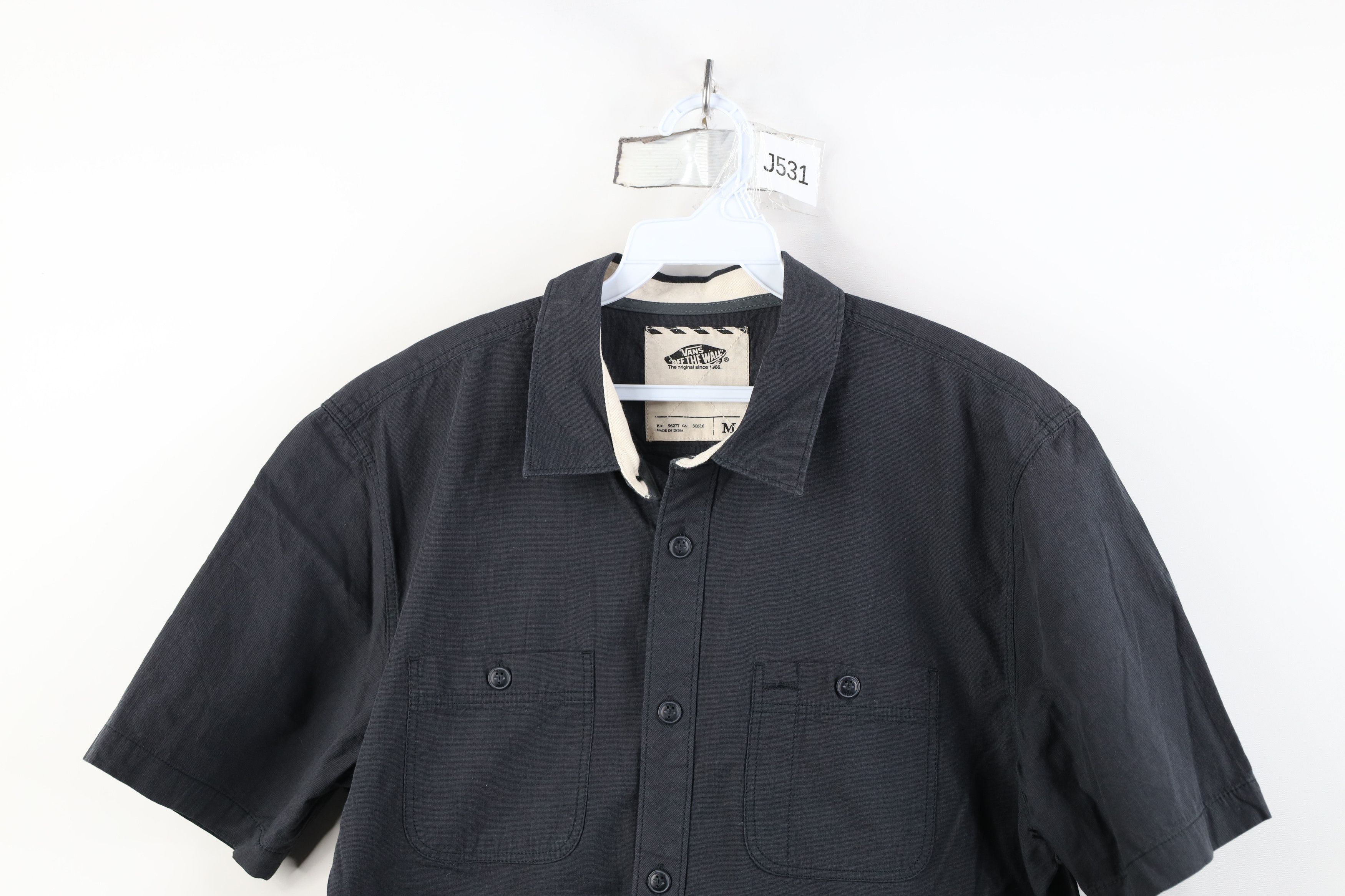 Vans Deadstock Vintage Y2K Vans Skateboarding Short Sleeve Shirt Size US M / EU 48-50 / 2 - 2 Thumbnail