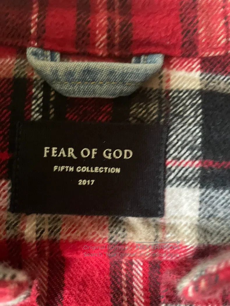 Fear of God Fear of God 5th Denim Collar Shirt] Size US S / EU 44-46 / 1 - 6 Thumbnail