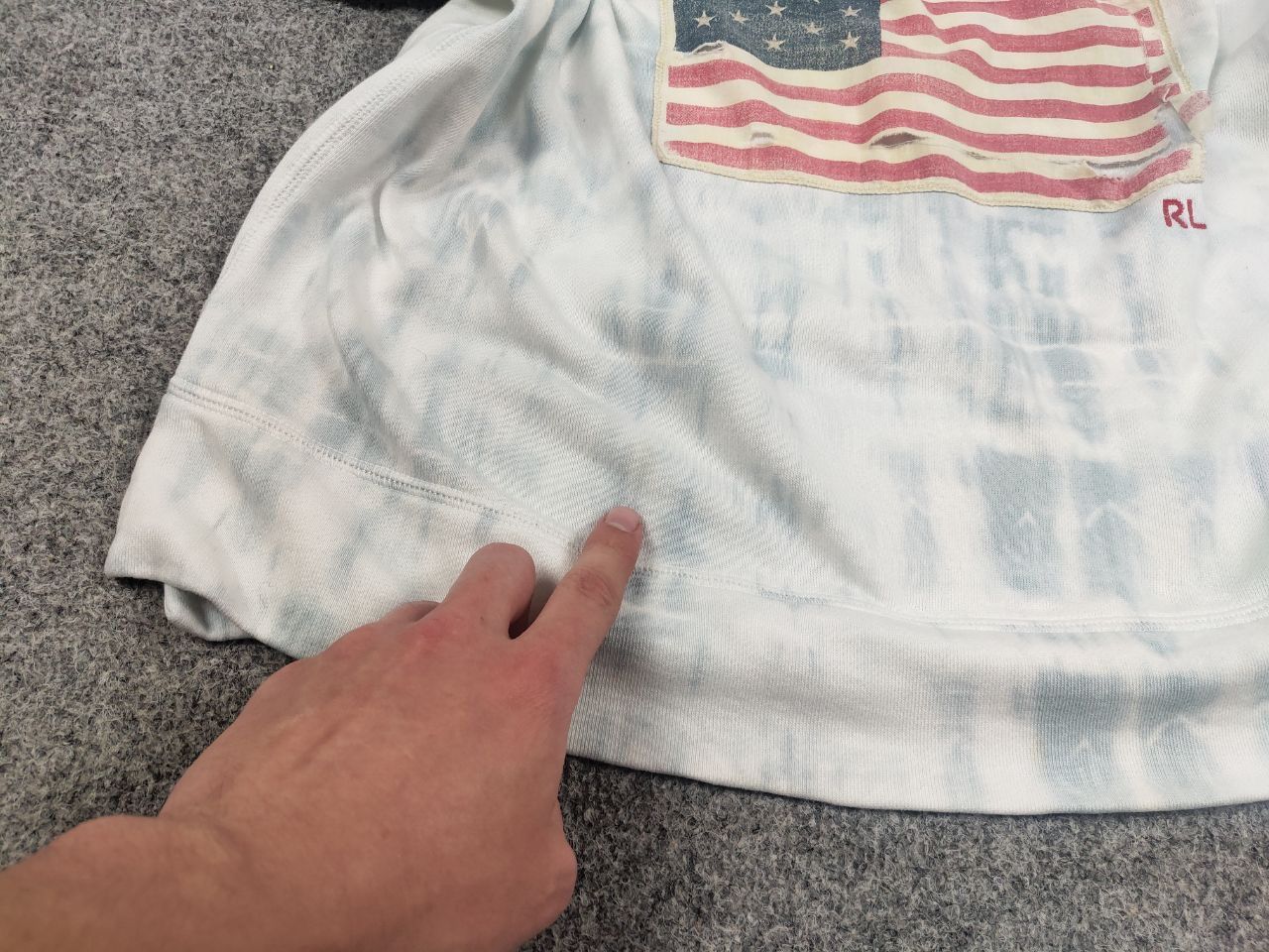 Polo Ralph Lauren Polo Ralph Lauren american flag Logo Sweatshirt Vtg Style Size M / US 6-8 / IT 42-44 - 9 Thumbnail