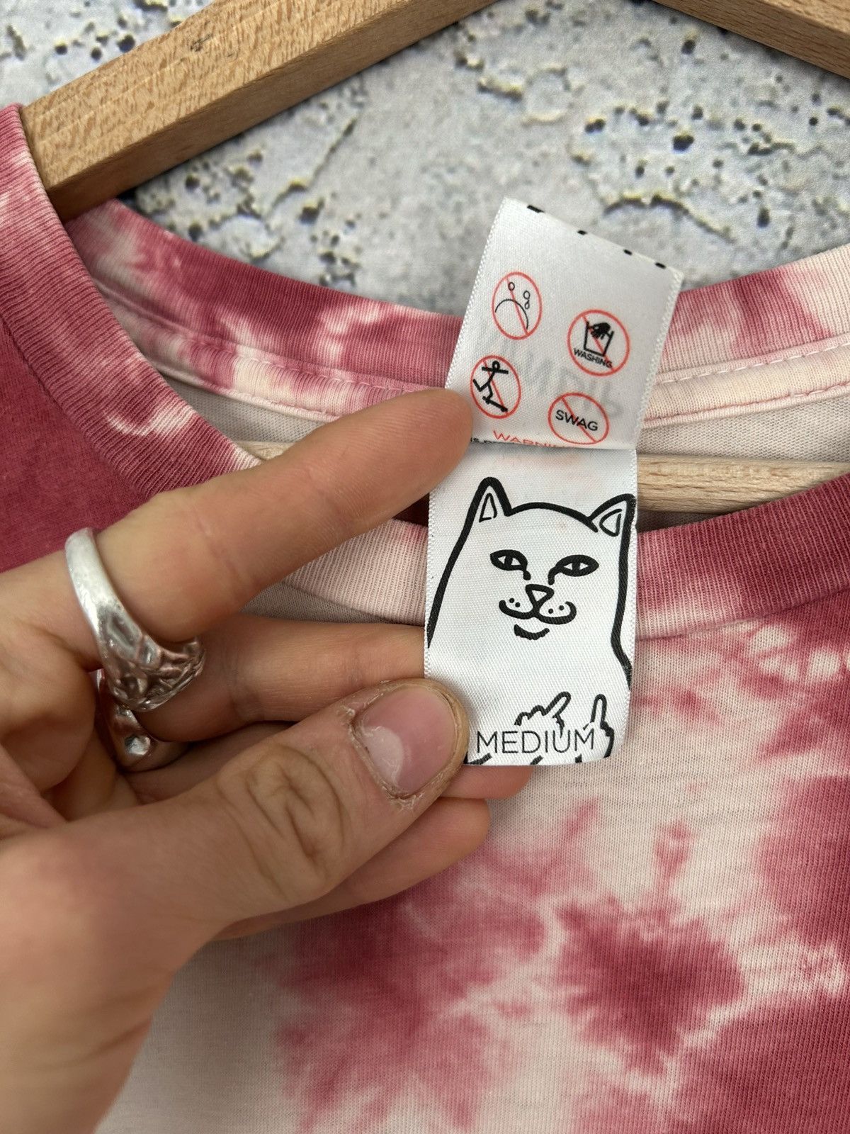 RIPNDIP RIPNDIP Tie Dye Longsleeve Mushroom Streetwear Skate Hype Size US M / EU 48-50 / 2 - 7 Thumbnail