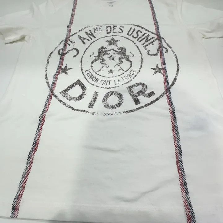 Other Dior Logo Print Oversized T-Shirt for Women 0079-2507 Size XS / US 0-2 / IT 36-38 - 7 Thumbnail