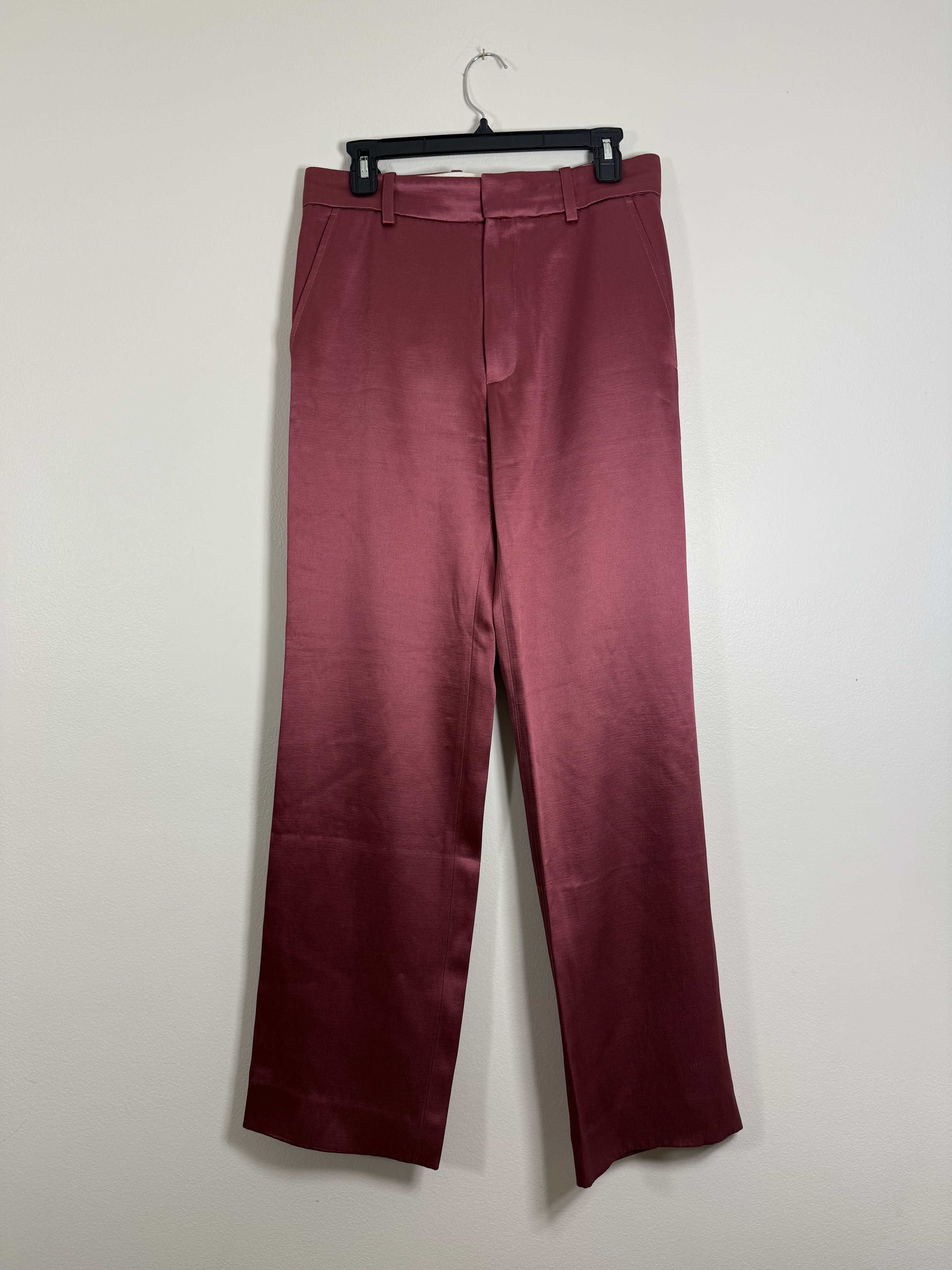 Sies Marjan Wool Viscose Trousers (Dusty Pink) Size US 30 / EU 46 - 1 Thumbnail