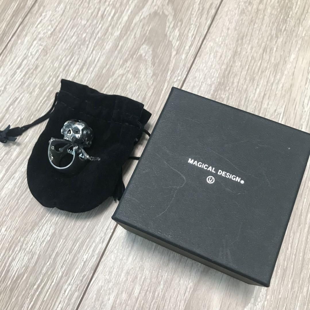 Undercover UNDERCOVER × Magical Design Skull Ring Size ONE SIZE - 1 Thumbnail