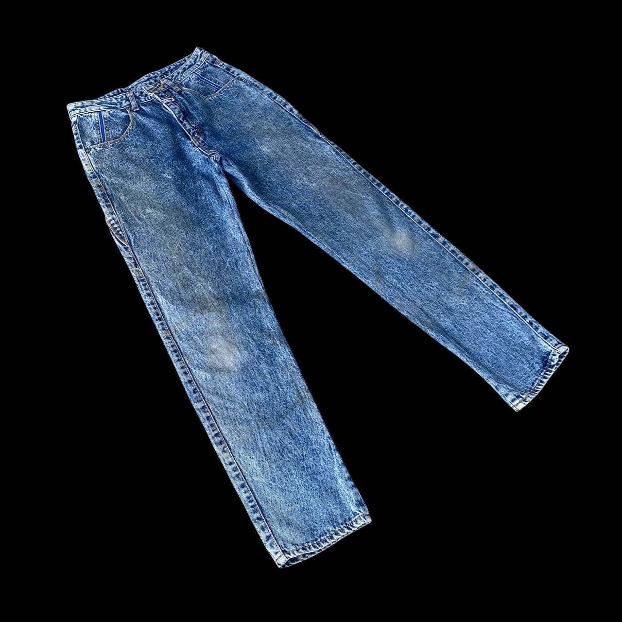 Vintage Vintage 80s/90s Edwin Acid Wash Dirty Tapered Retro Grunge Size US 28 / EU 44 - 2 Thumbnail