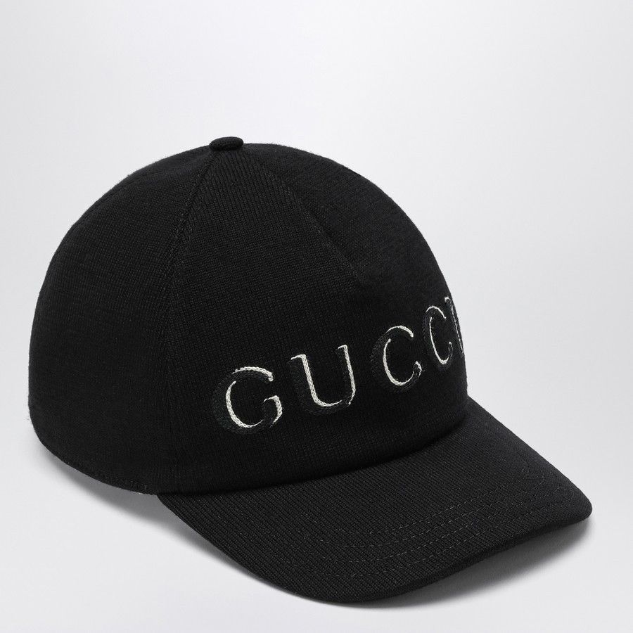 Gucci o1d2blof0525 Size: M / Logo Baseball Cap / Hat in Black Size ONE SIZE - 2 Thumbnail