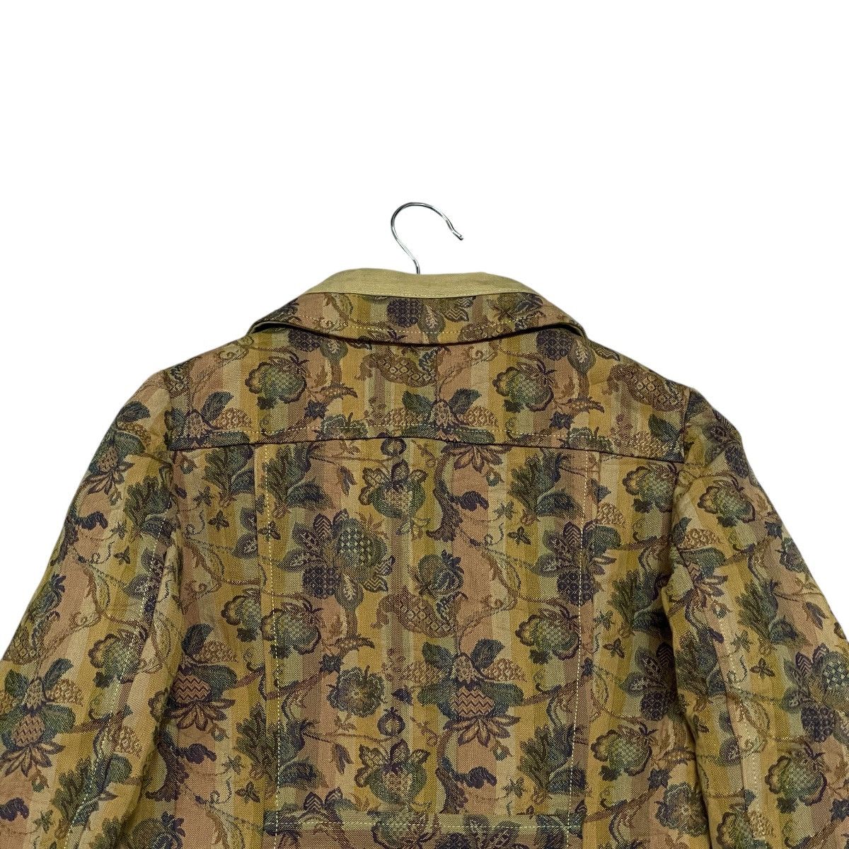 Japanese Brand Vintage Gekko Floral Patterned Long Jacket - Made in Japan Size S / US 4 / IT 40 - 16 Thumbnail