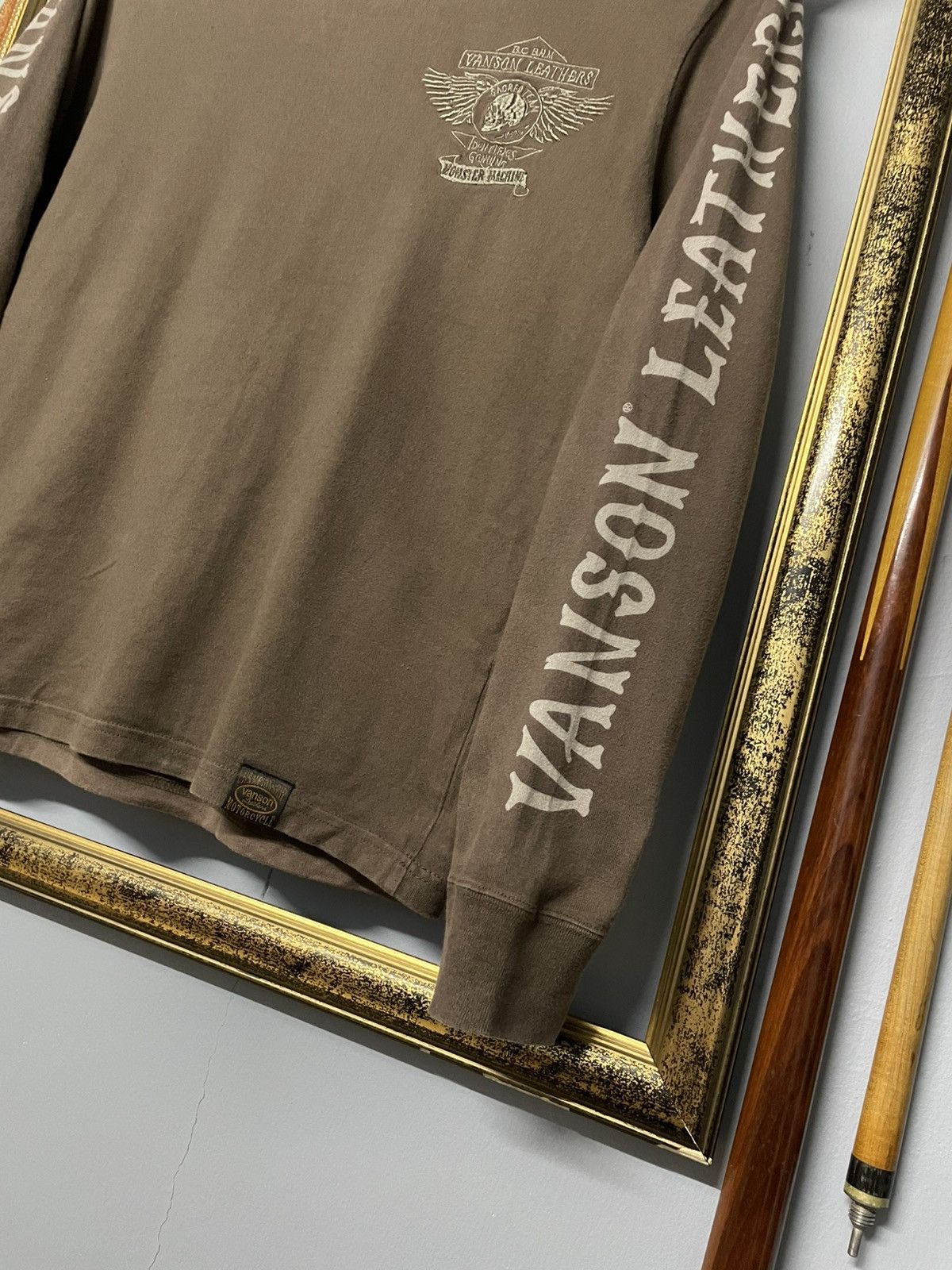 Avirex Vintage 90s Designer Avirex Monstes Machine Skull Faded Tee Size US M / EU 48-50 / 2 - 8 Thumbnail