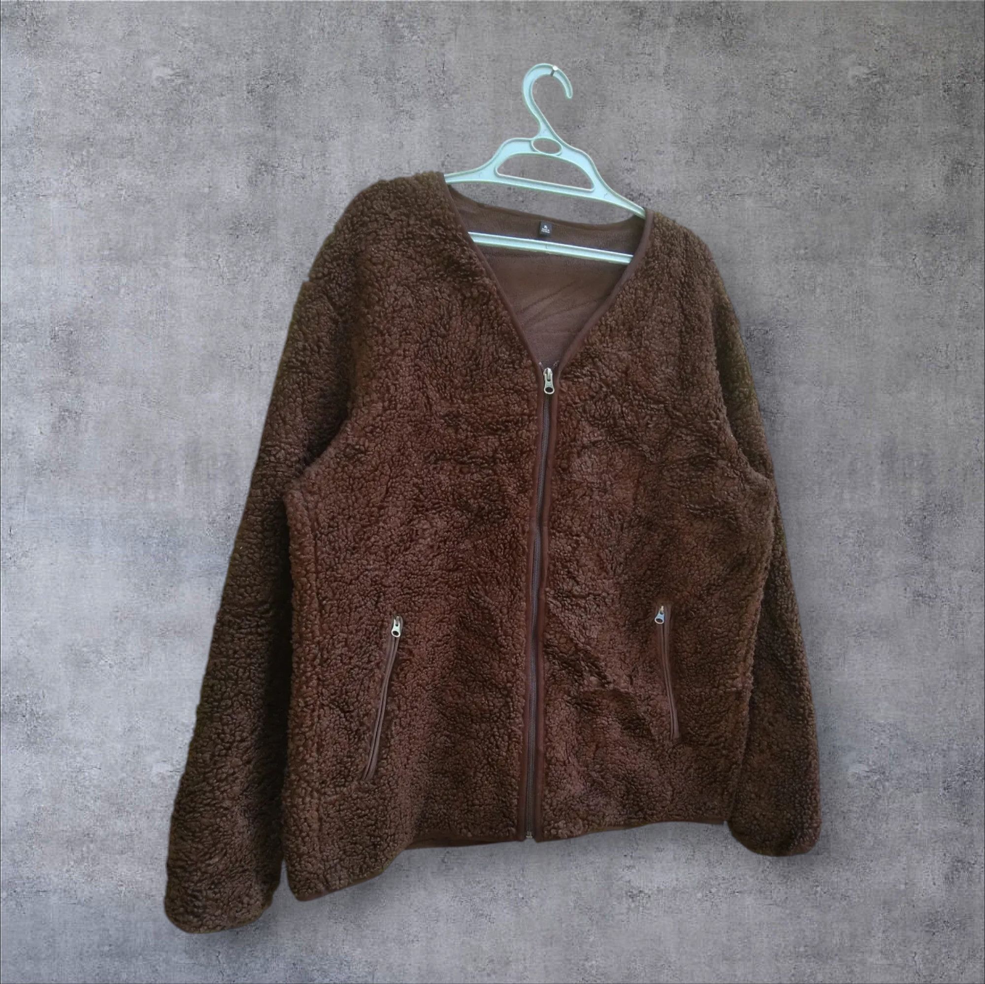 Japanese Brand × Uniqlo UNIQLO PILE LINED FLEECE CARDIGAN Size US XL / EU 56 / 4 - 1 Thumbnail
