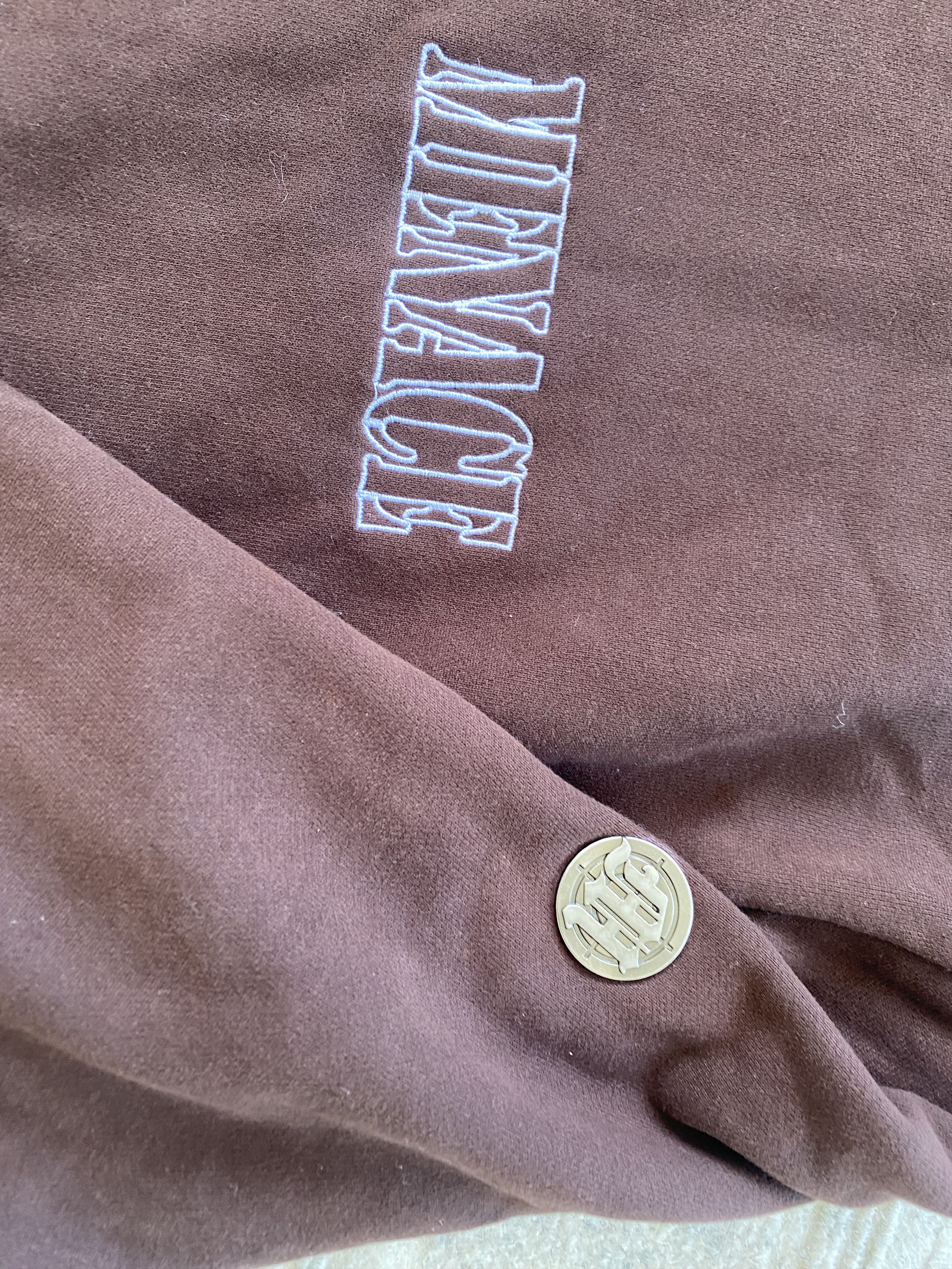 Menace Menace Zip-Up Hoodie Embroidered Size US L / EU 52-54 / 3 - 3 Thumbnail