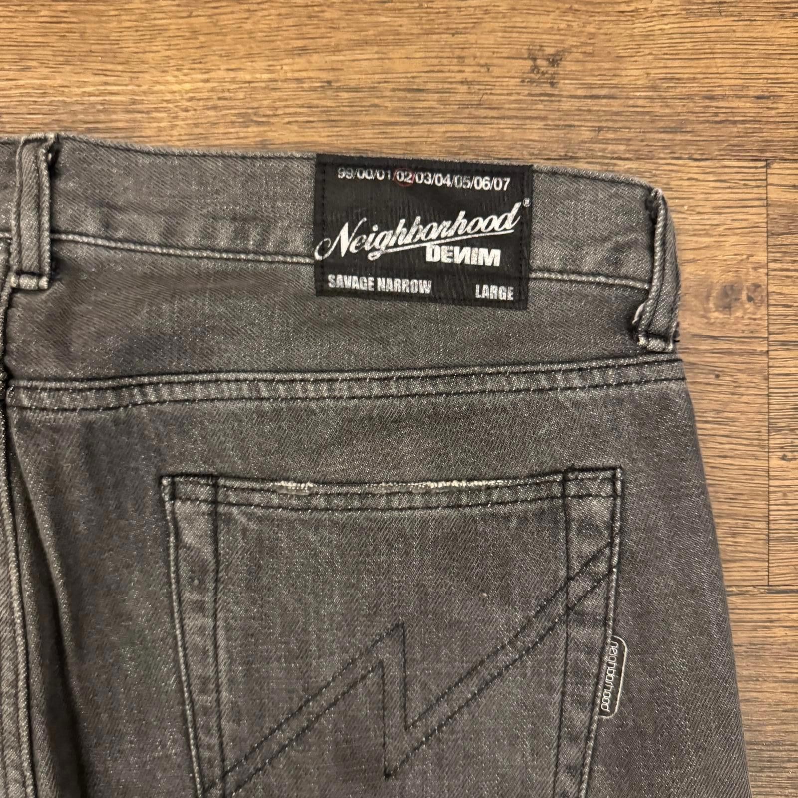 Neighborhood Neighborhood x SK8THING Denim Jeans Size US 35 - 4 Thumbnail