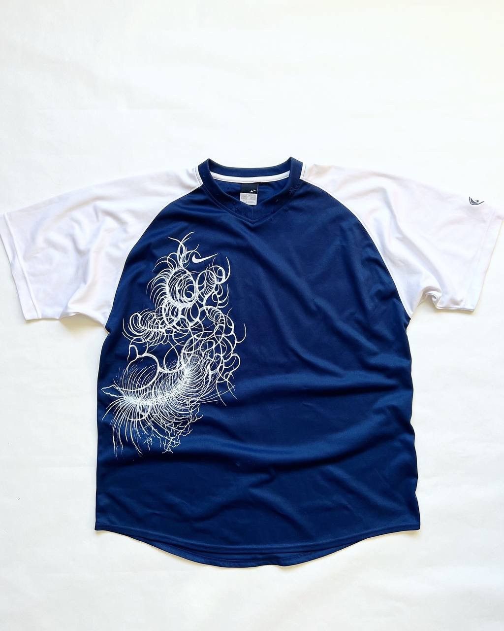 Nike × Vintage Nike vintage custom tribal distressed Size US XL / EU 56 / 4 - 1 Thumbnail