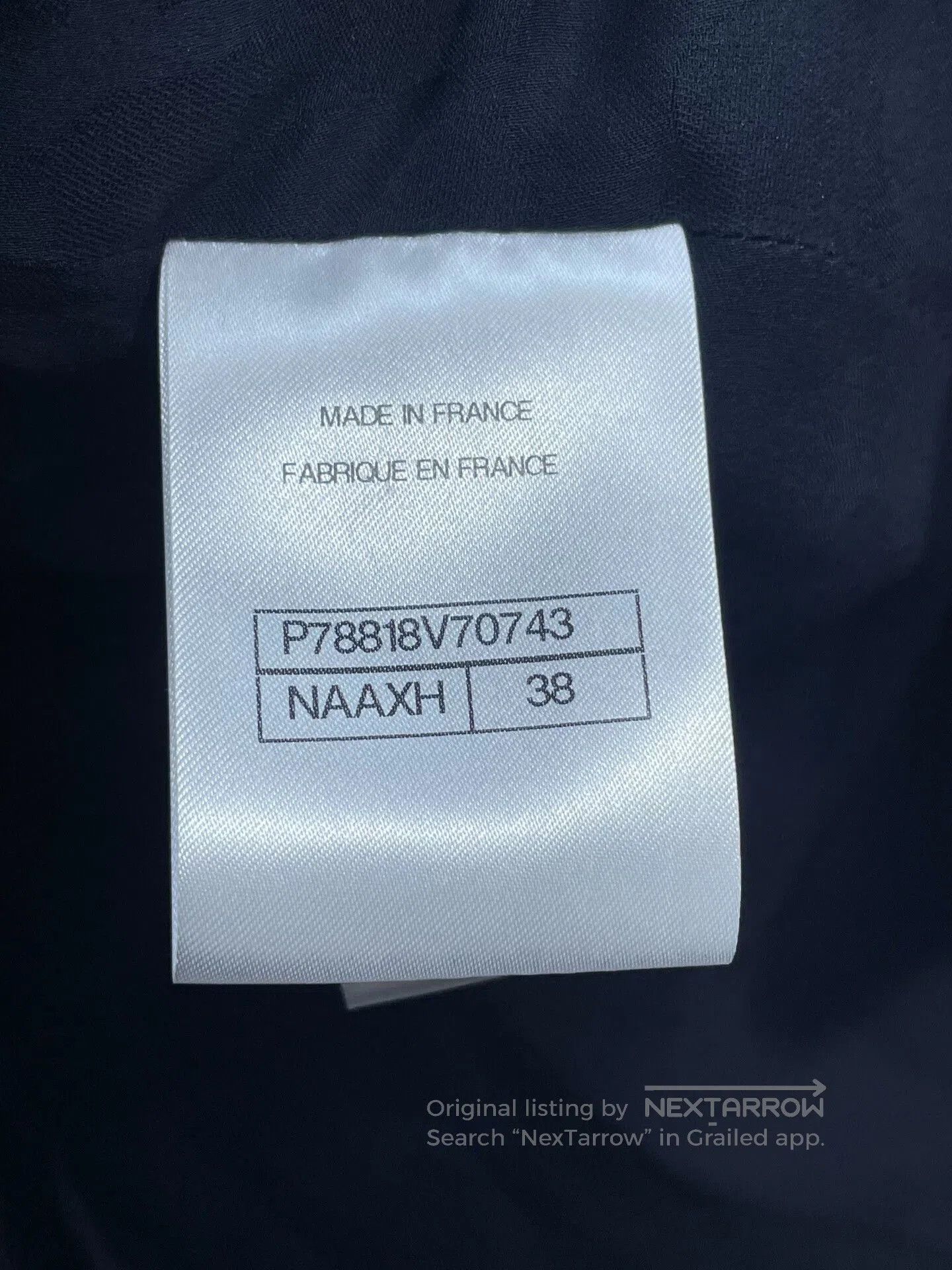 Chanel Chanel 25C Black Plaid Tweed Jacket. Size S / US 4 / IT 40 - 7 Thumbnail