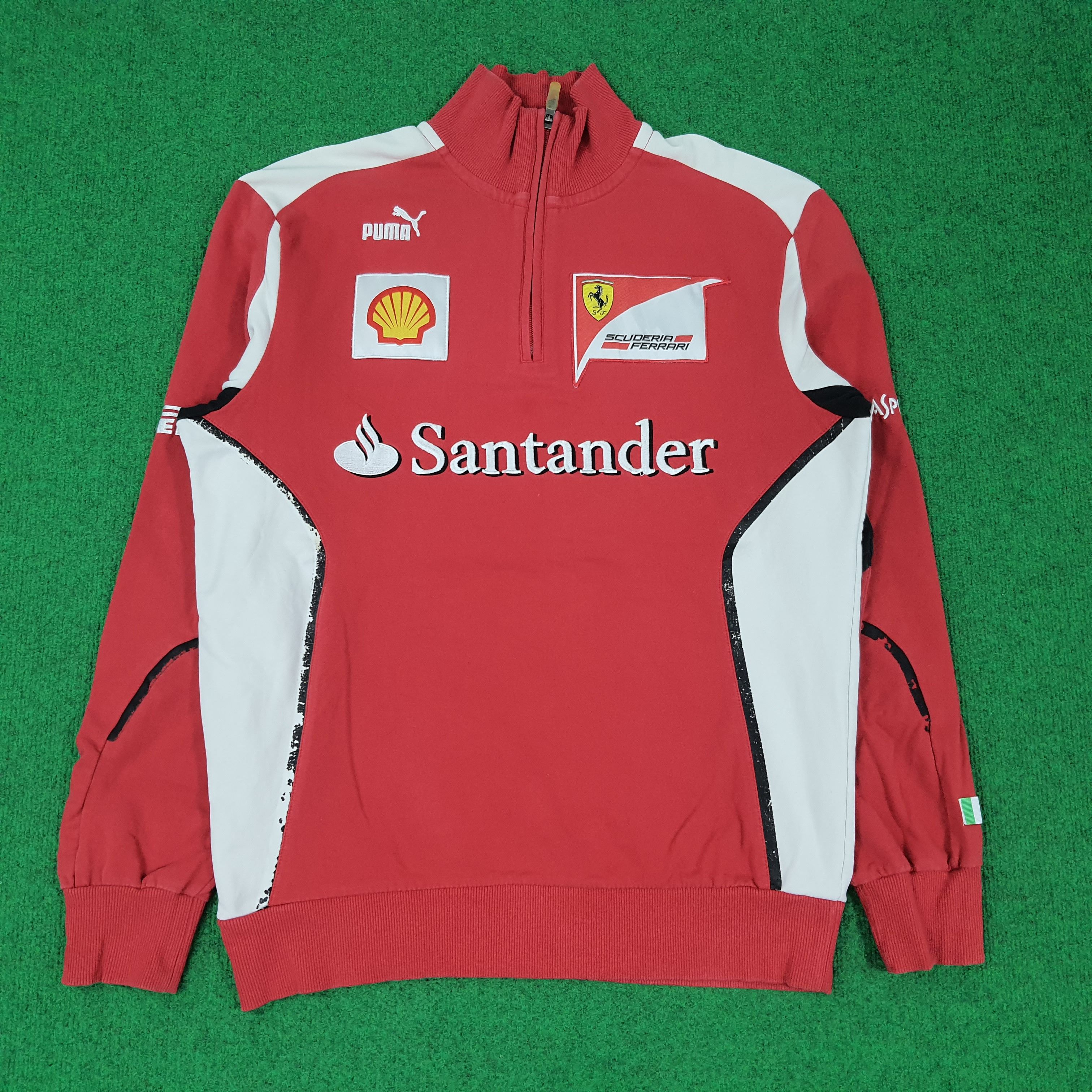 Puma × Vintage Vintage Puma x Ferrari Motorsports Half Zipper C234N20 Size US M / EU 48-50 / 2 - 3 Thumbnail