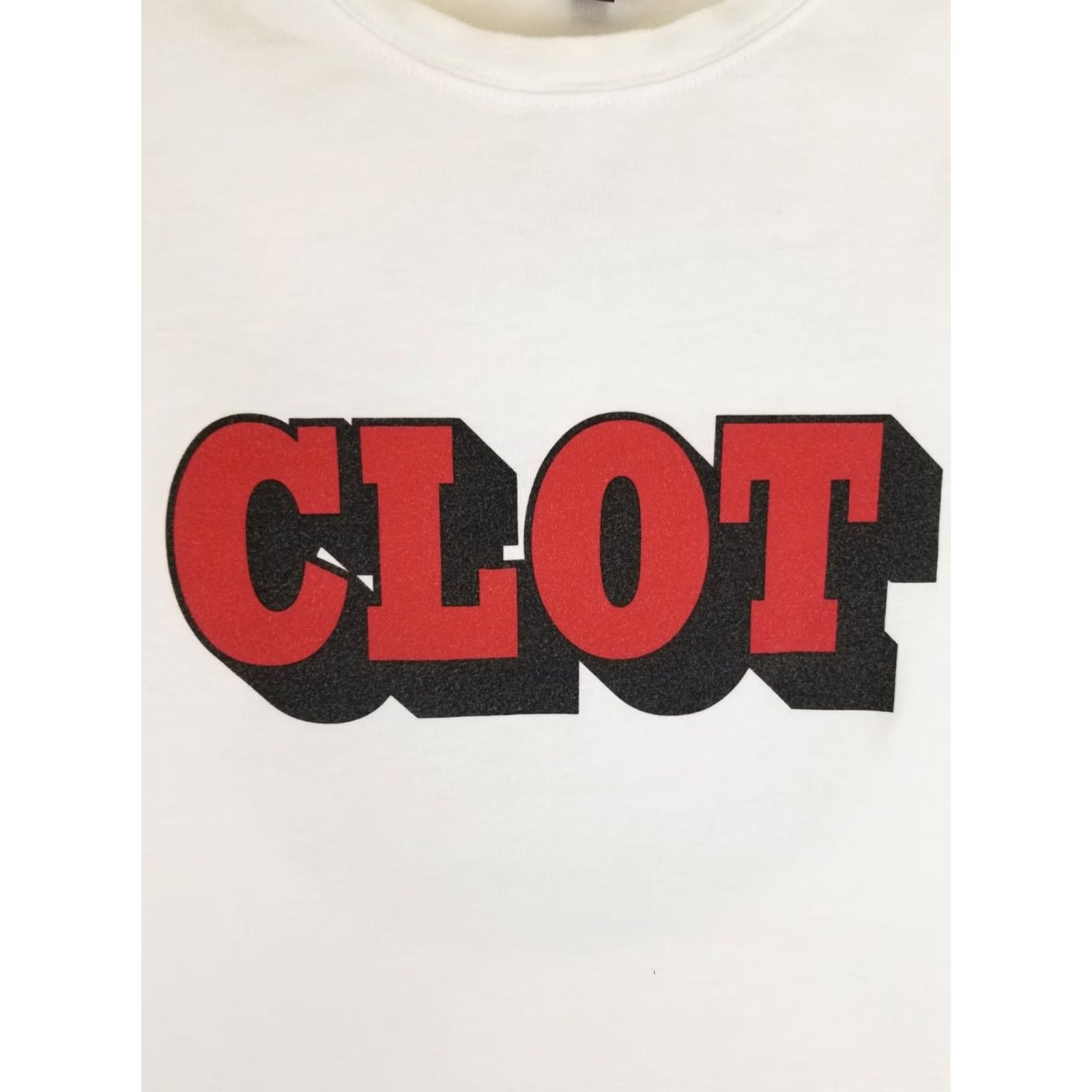 CLOT VINTAGE CLOT SHIRT Men T-Shirt White Cotton M Medium Casual Street Wear 21in Chest 27in Length Size US M / EU 48-50 / 2 - 2 Thumbnail