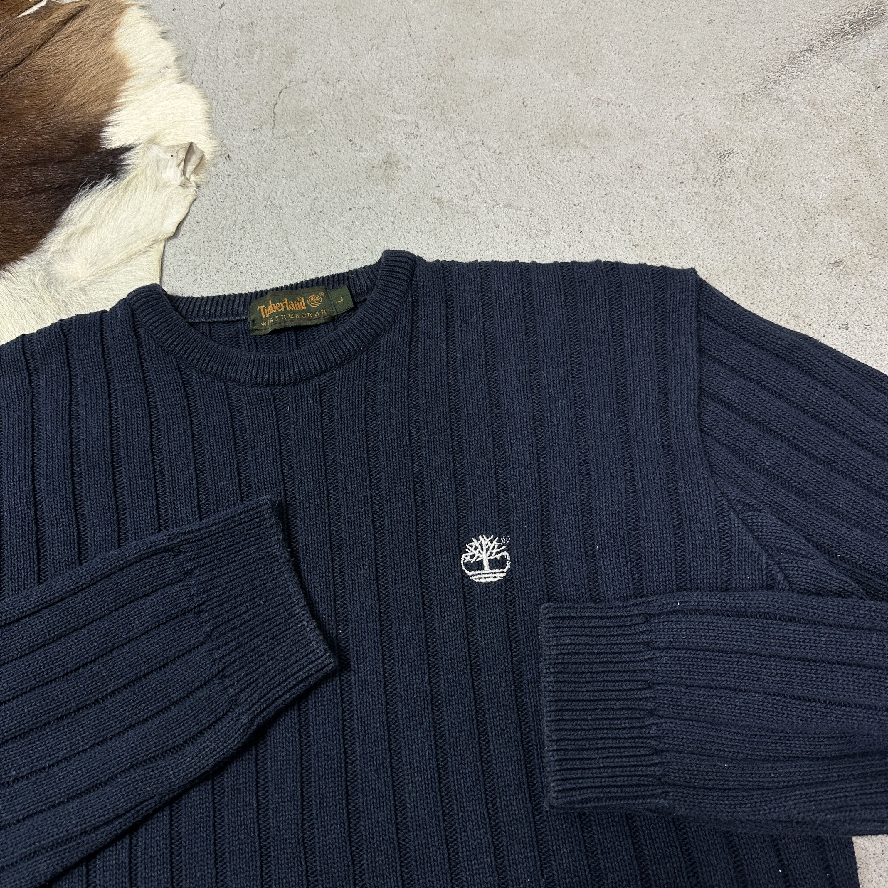 Timberland Vintage Streetwear Gorpcore Pleated Timberland Sweater Y2K Size US L / EU 52-54 / 3 - 3 Thumbnail