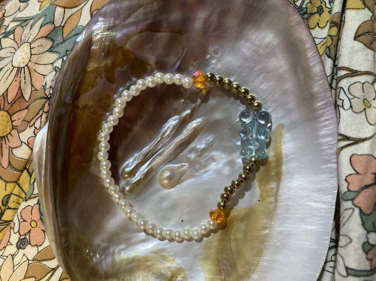 Other Blue gummy beaded bracelet Size ONE SIZE - 1 Thumbnail