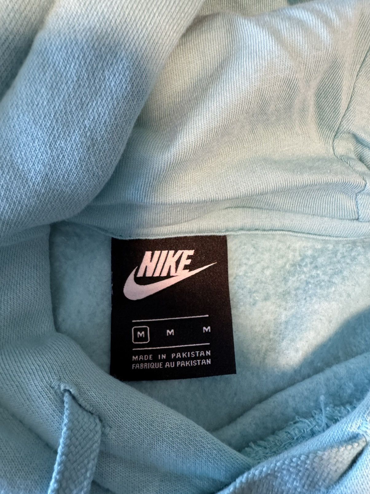 Nike Baby blue Nike hoodie Size US M / EU 48-50 / 2 - 4 Thumbnail